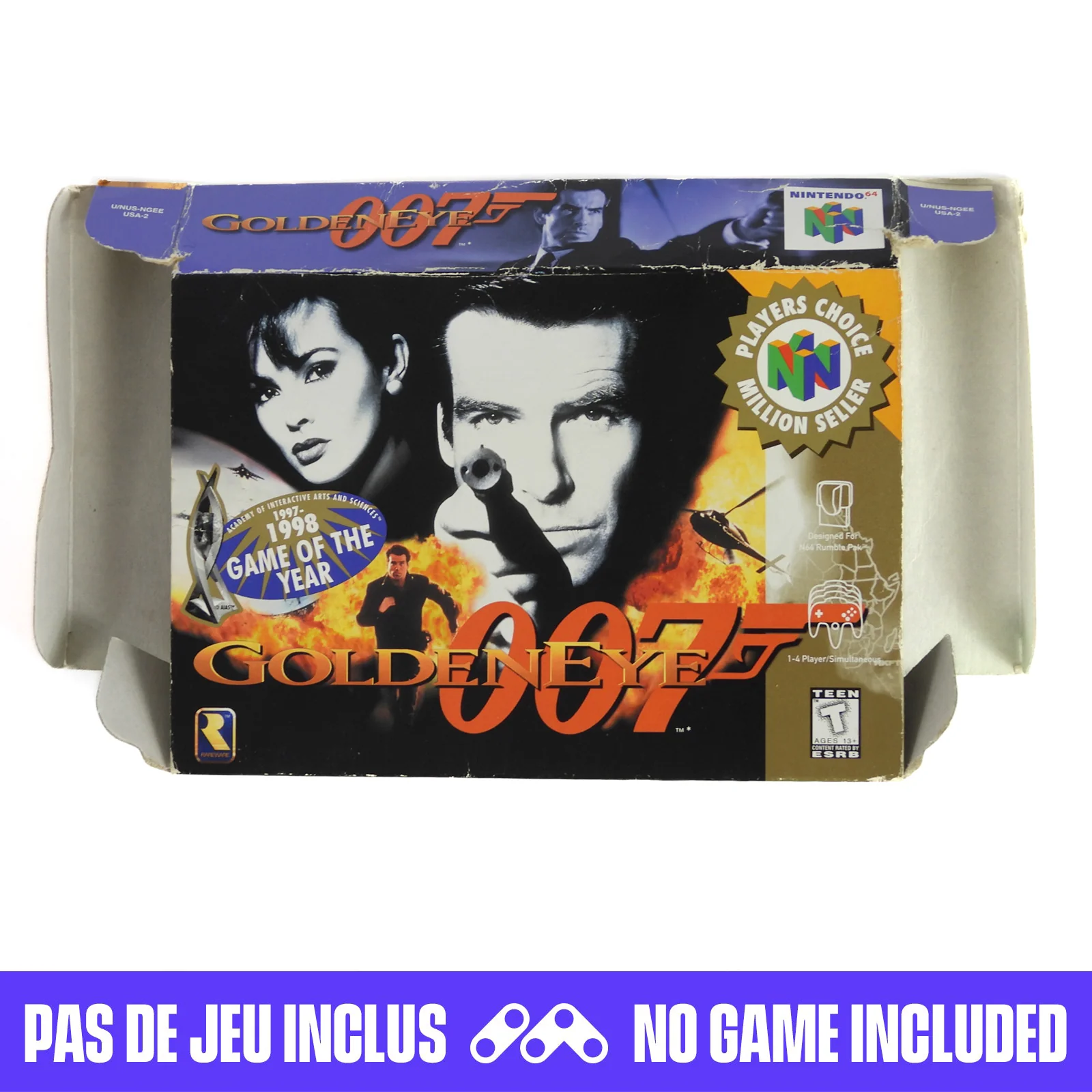 007 GoldenEye [Player's Choice] [Box] (Nintendo 64 / N64) - Image 3