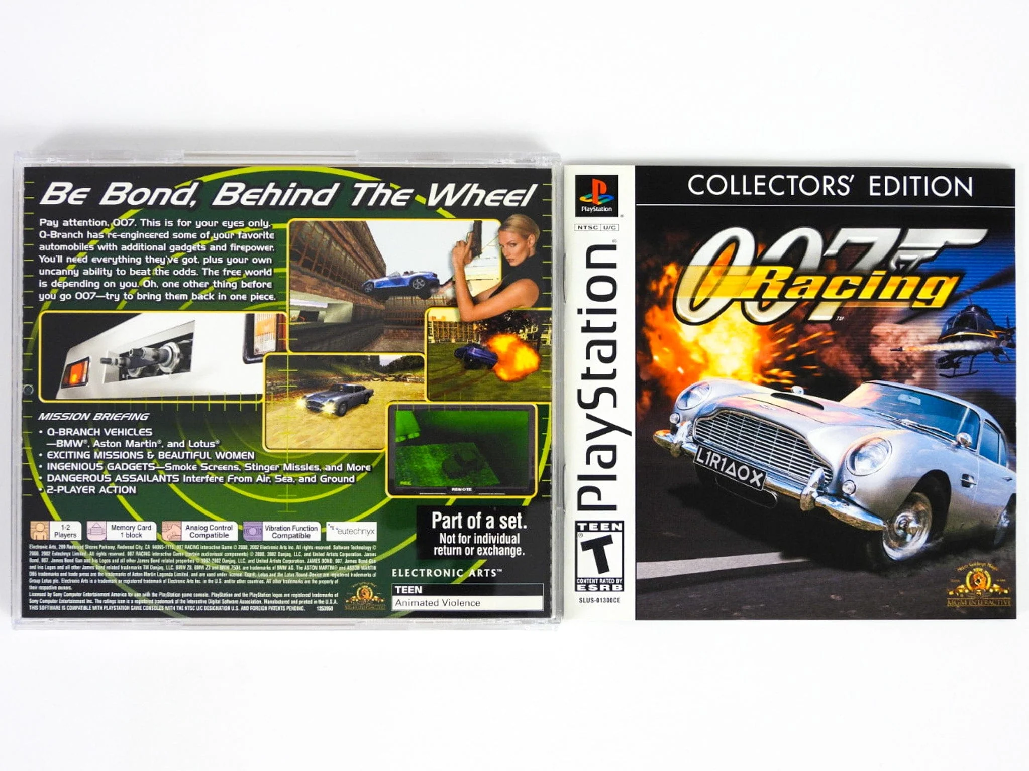 007 Racing [Collector's Edition] (PlayStation / PS1) - Image 2