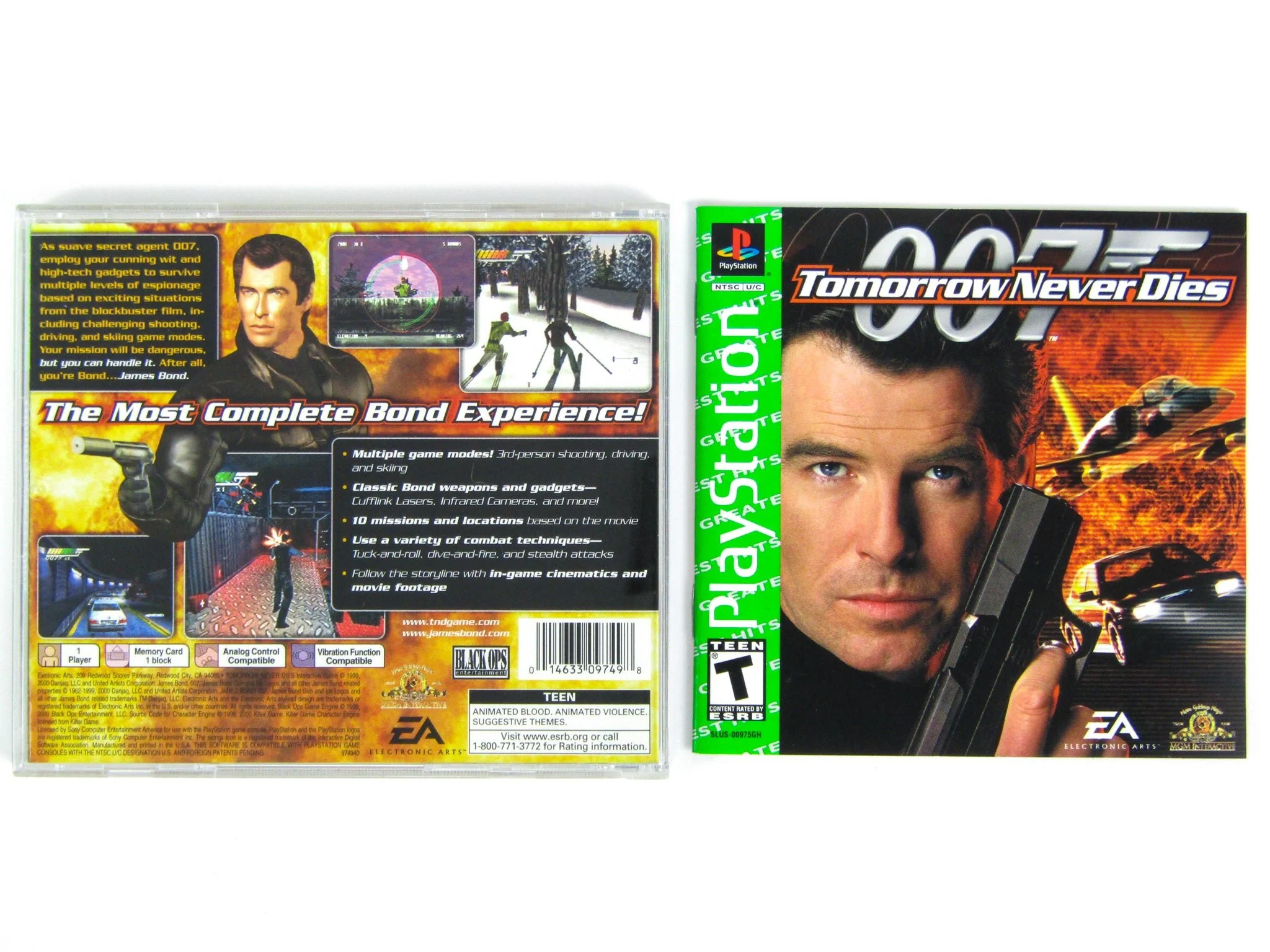 007 Tomorrow Never Dies [Greatest Hits] (PlayStation / PS1) - Image 2