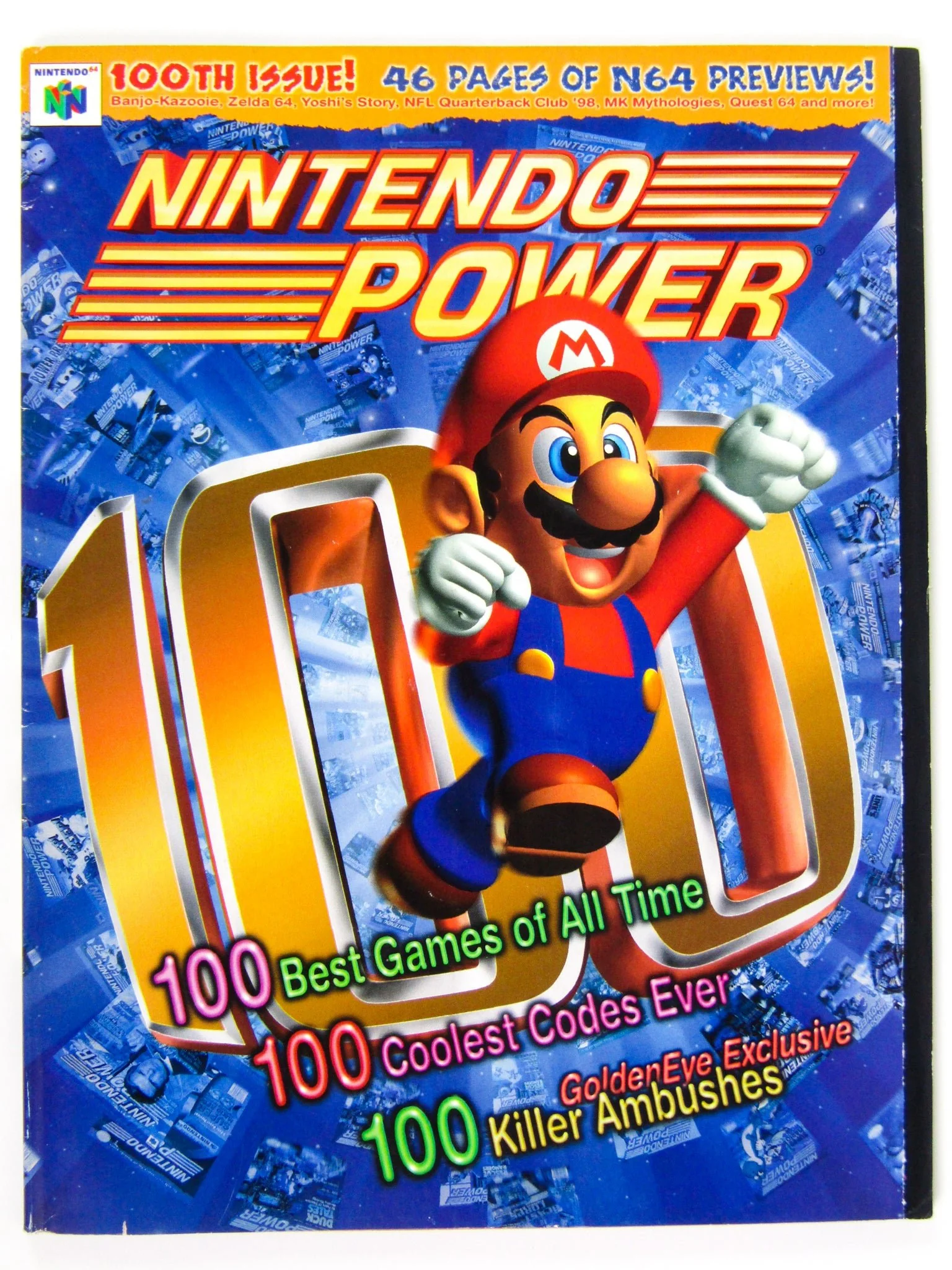 100 Best Games Issue [Volume 100] [Nintendo Power] (Magazines) - Image 3
