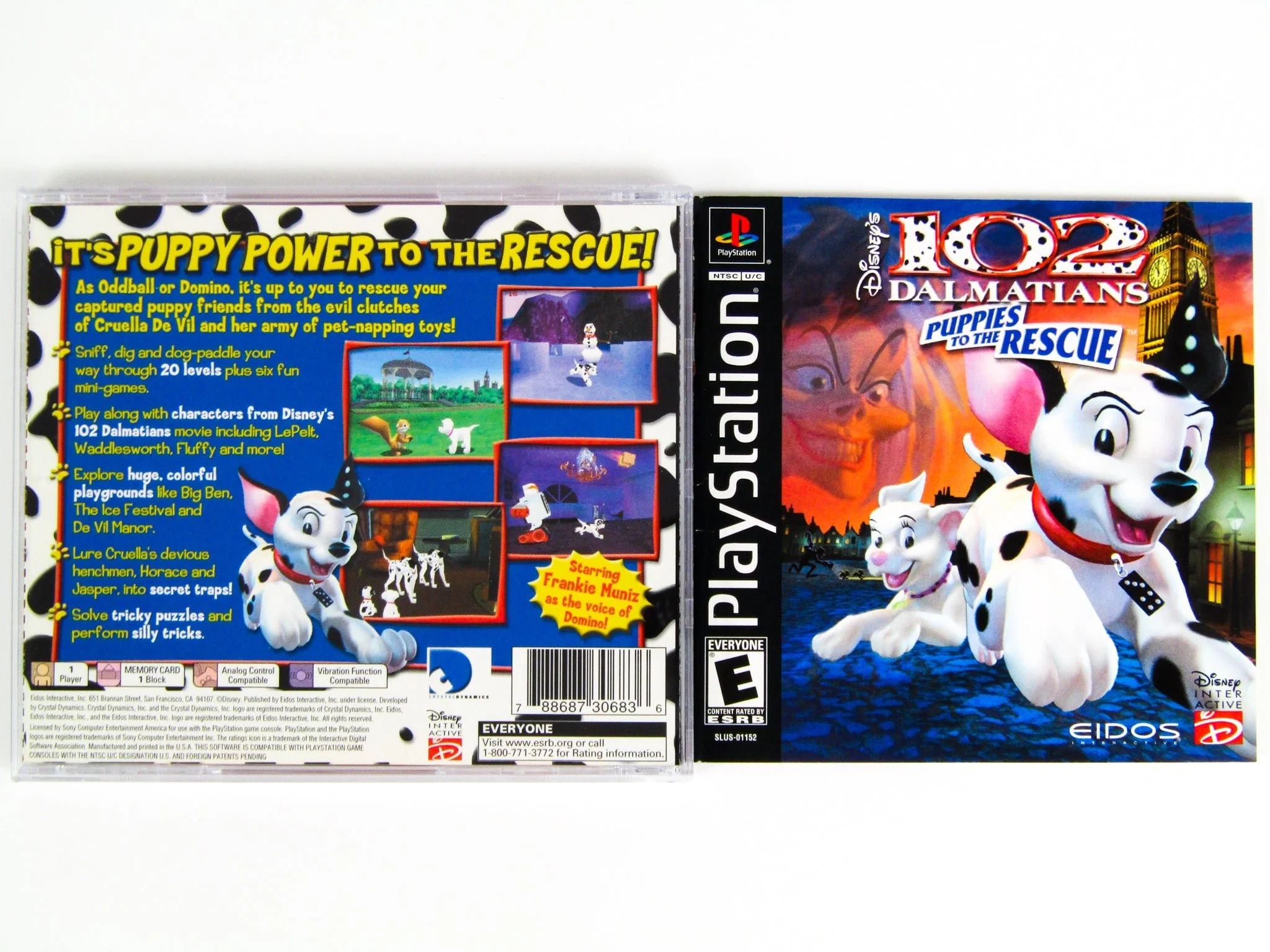 102 Dalmatians Puppies To The Rescue (PlayStation / PS1) - Image 2