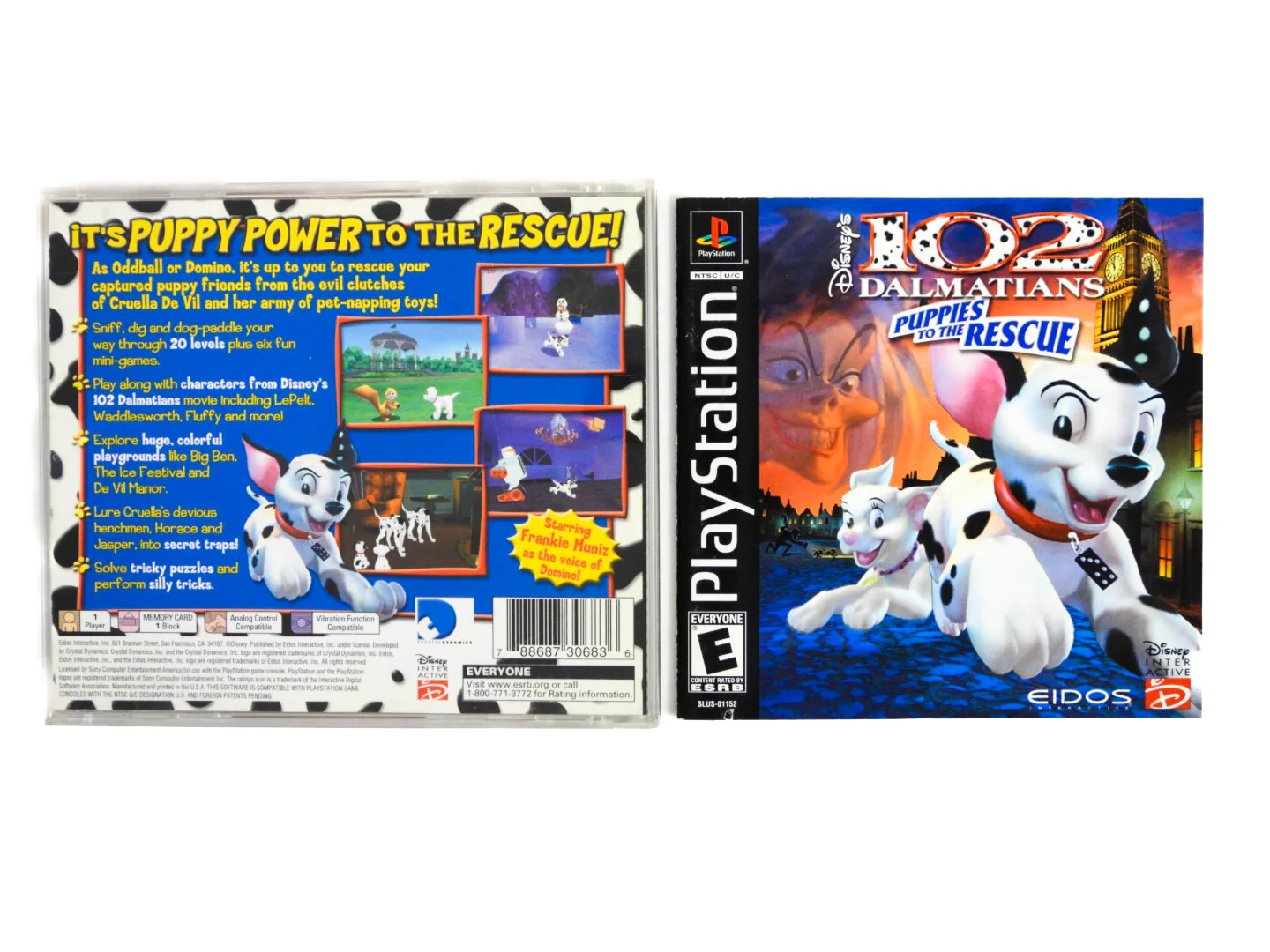 102 Dalmatians Puppies To The Rescue (PlayStation / PS1) - Image 5
