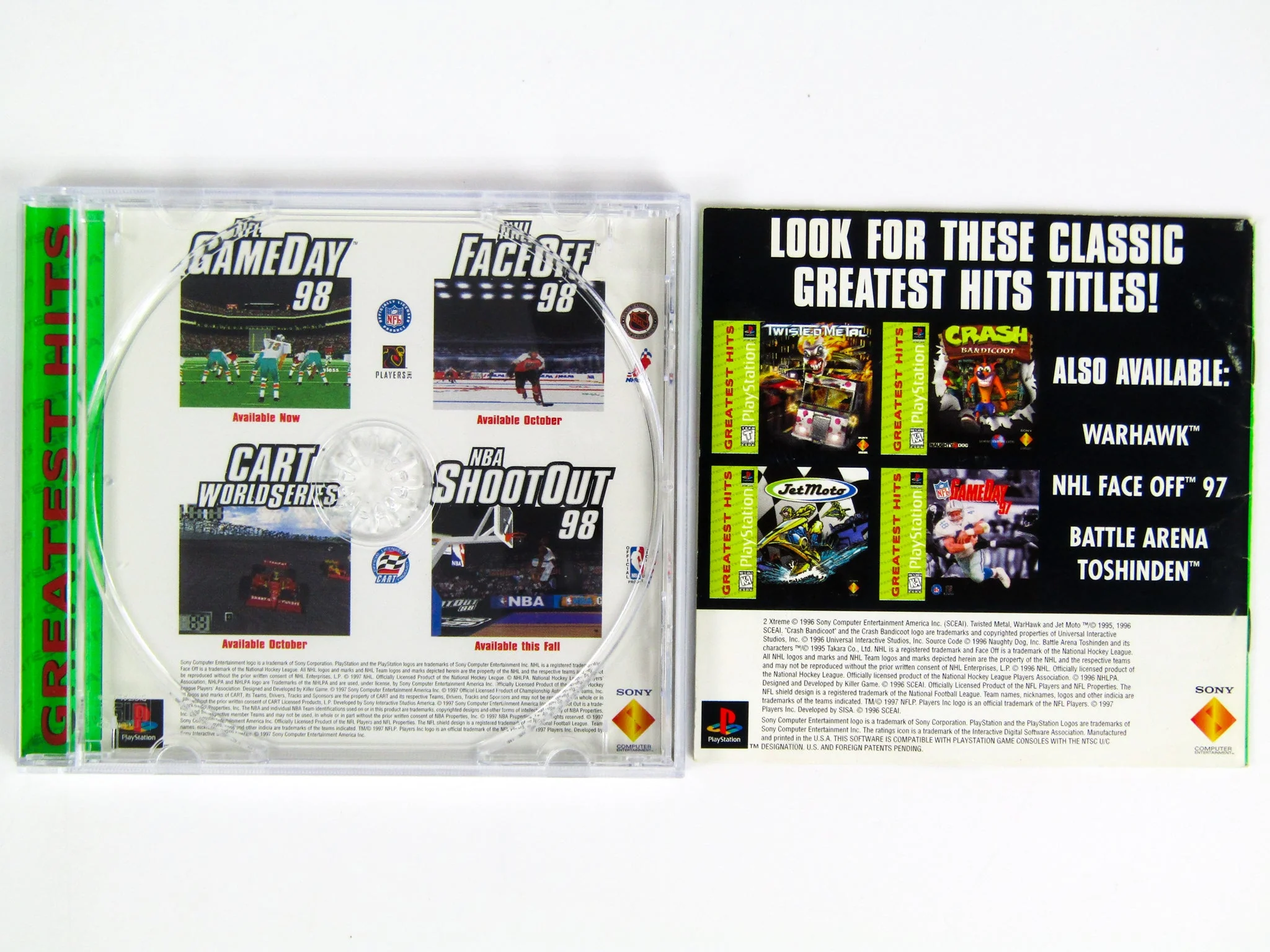 2Xtreme [Greatest Hits] (PlayStation / PS1) - Image 3