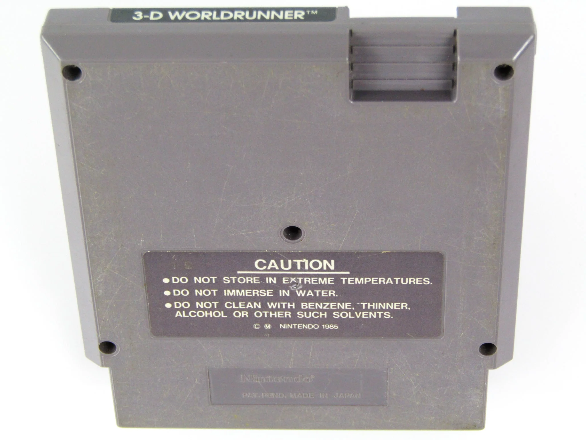 3D WorldRunner [5 Screw] (Nintendo / NES) - Image 2