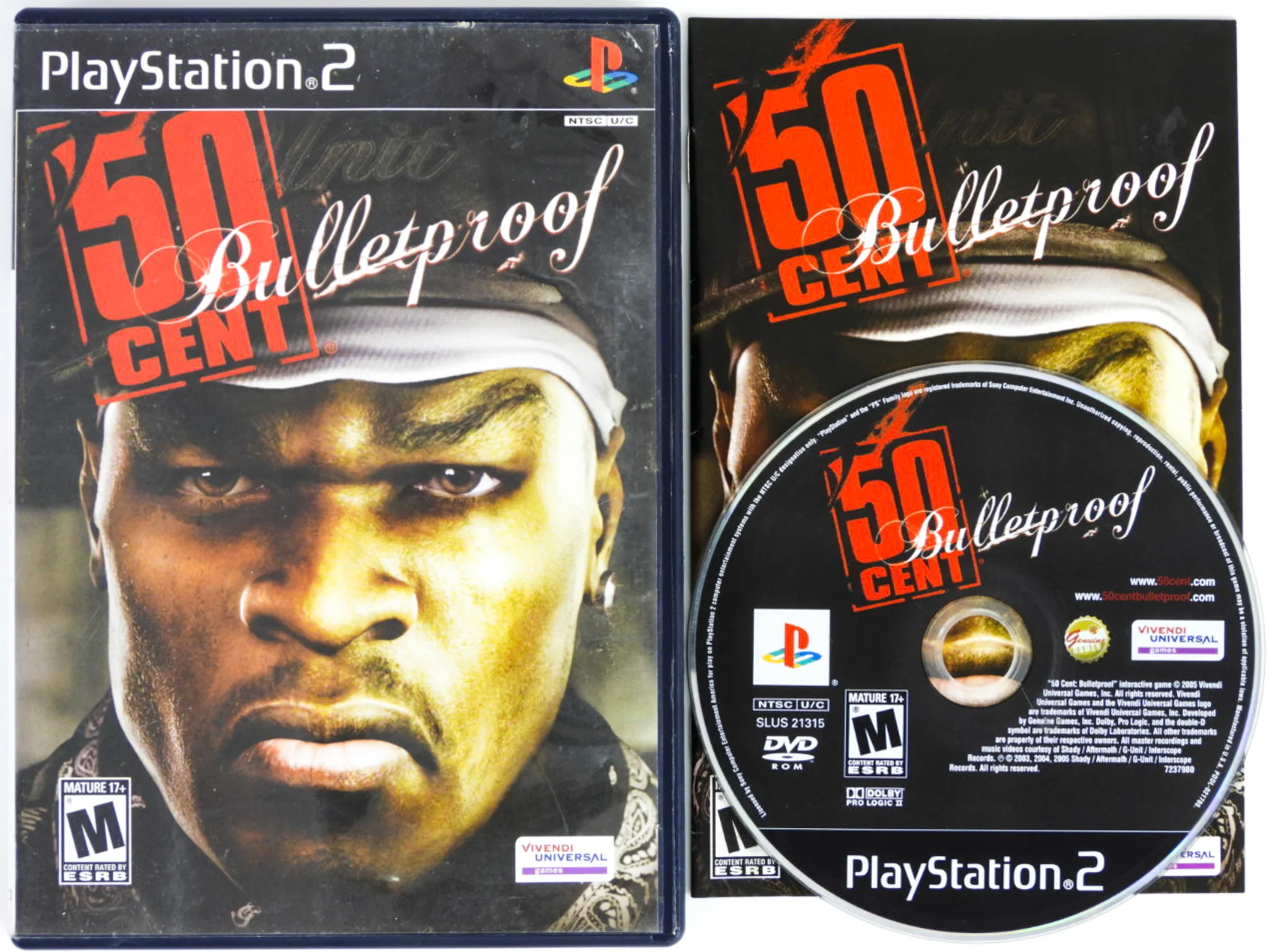 50 Cent Bulletproof (PlayStation 2 / PS2) - Image 2