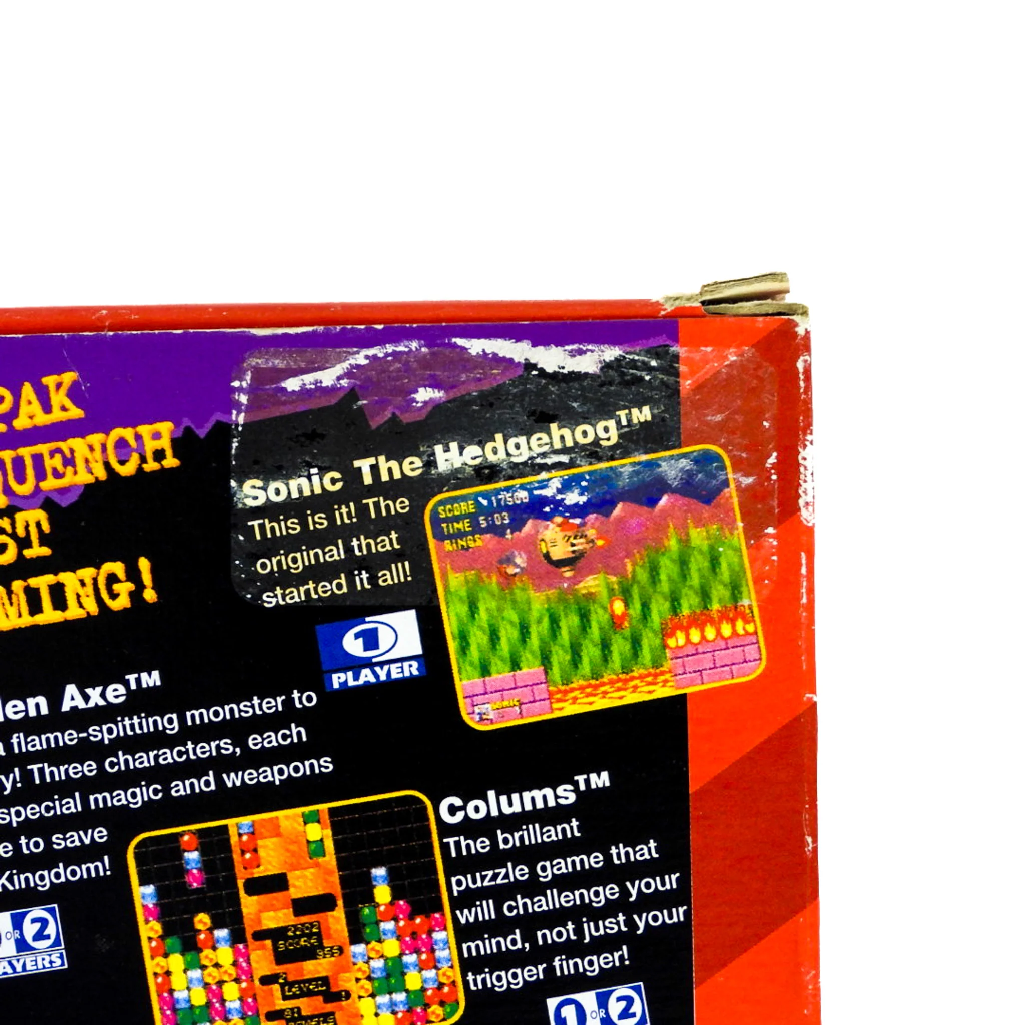 6-Pak [Cardboard Box] (Sega Genesis) - Image 5