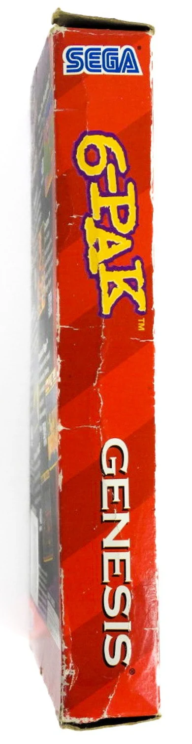 6-Pak [Cardboard Box] (Sega Genesis) - Image 9