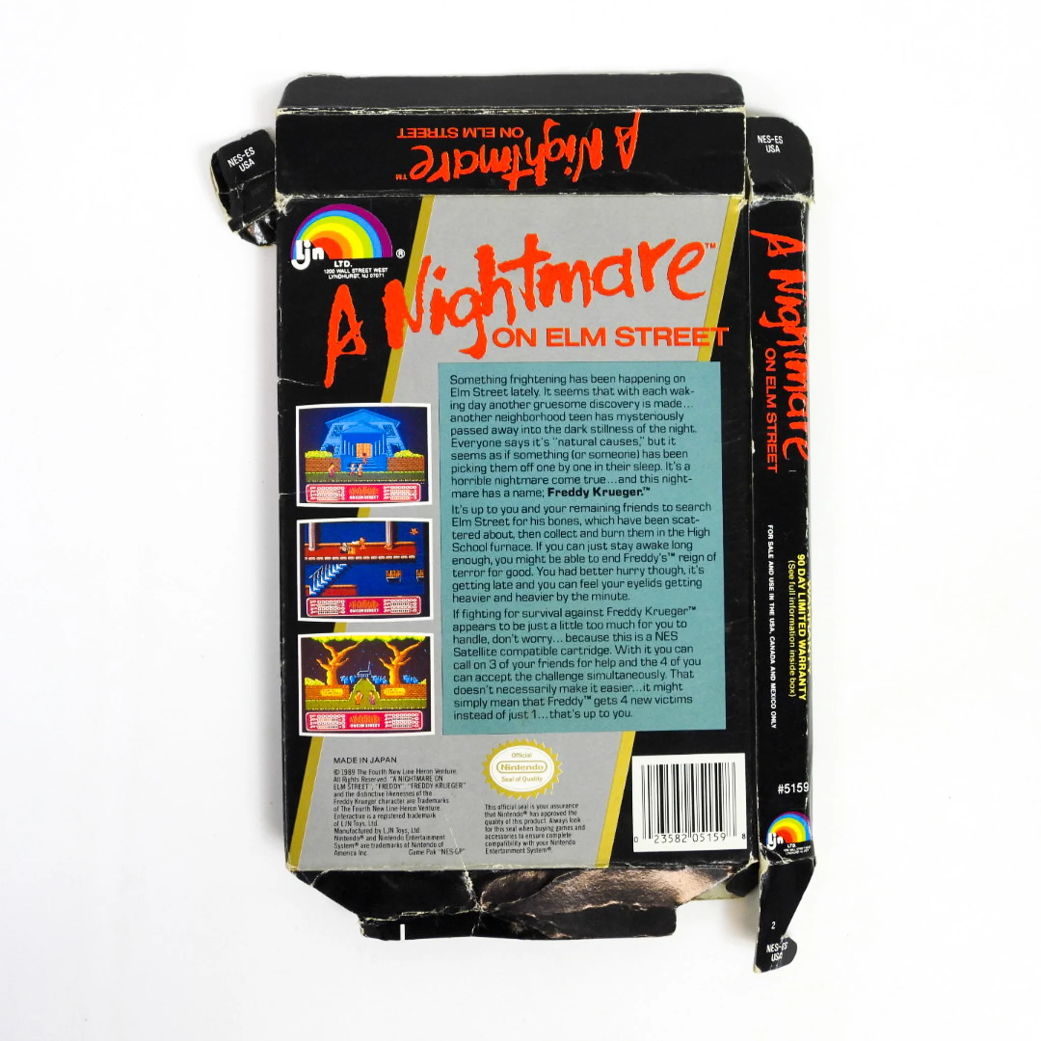 A Nightmare on Elm Street [Box] (Nintendo / NES) - Image 2