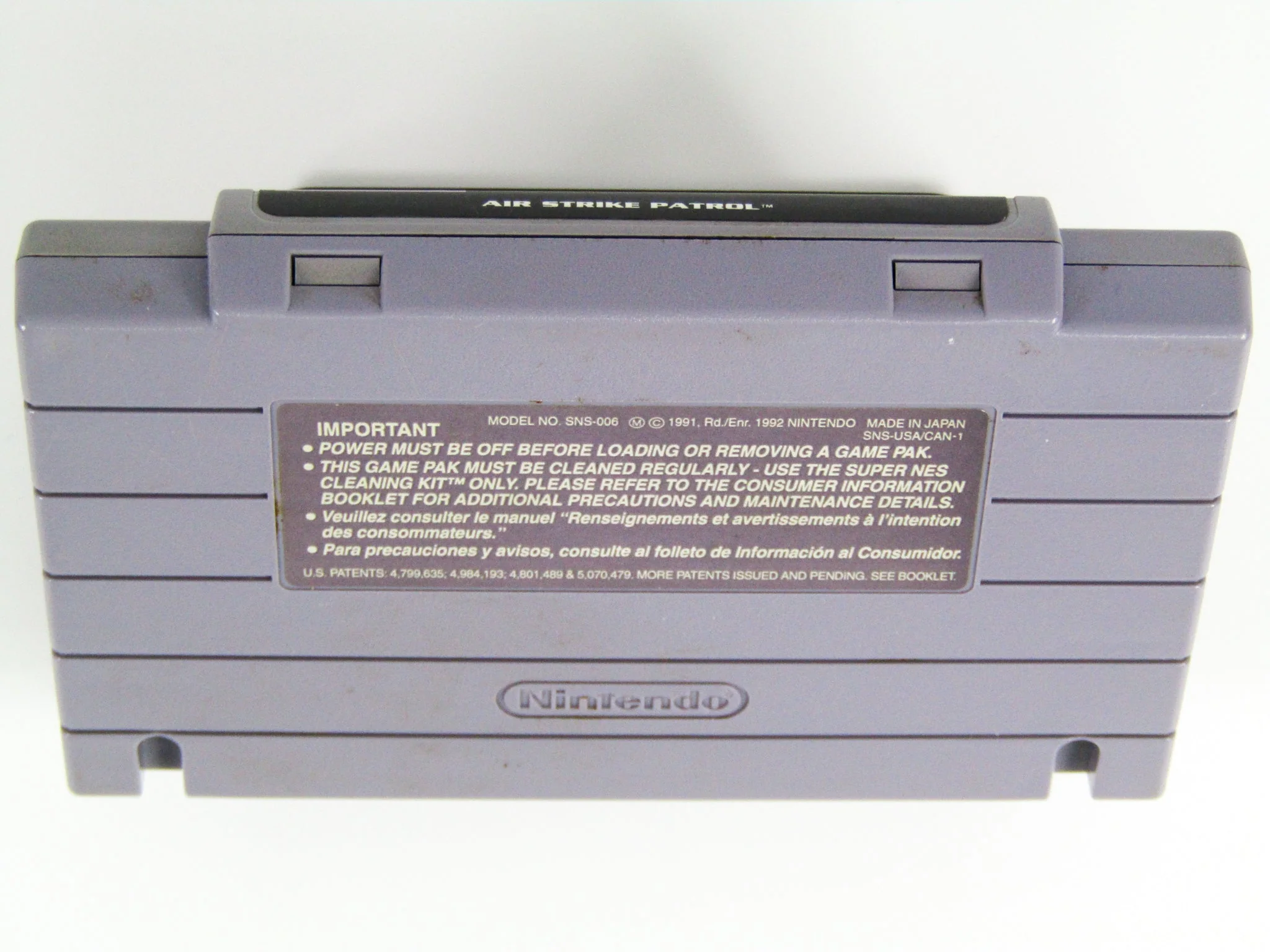 A.S.P. Air Strike Patrol (Super Nintendo / SNES) - Image 2