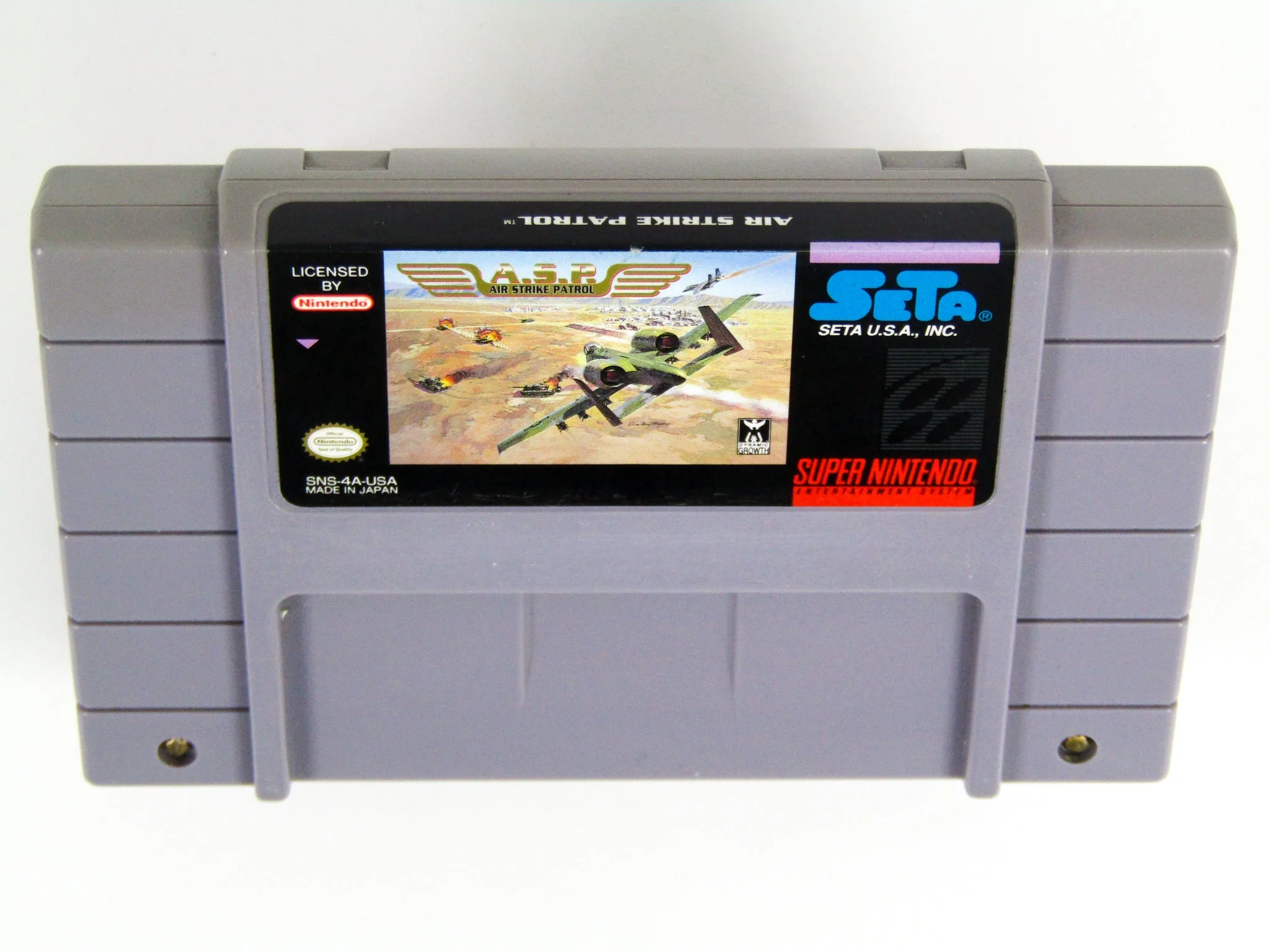 A.S.P. Air Strike Patrol (Super Nintendo / SNES) - Image 3