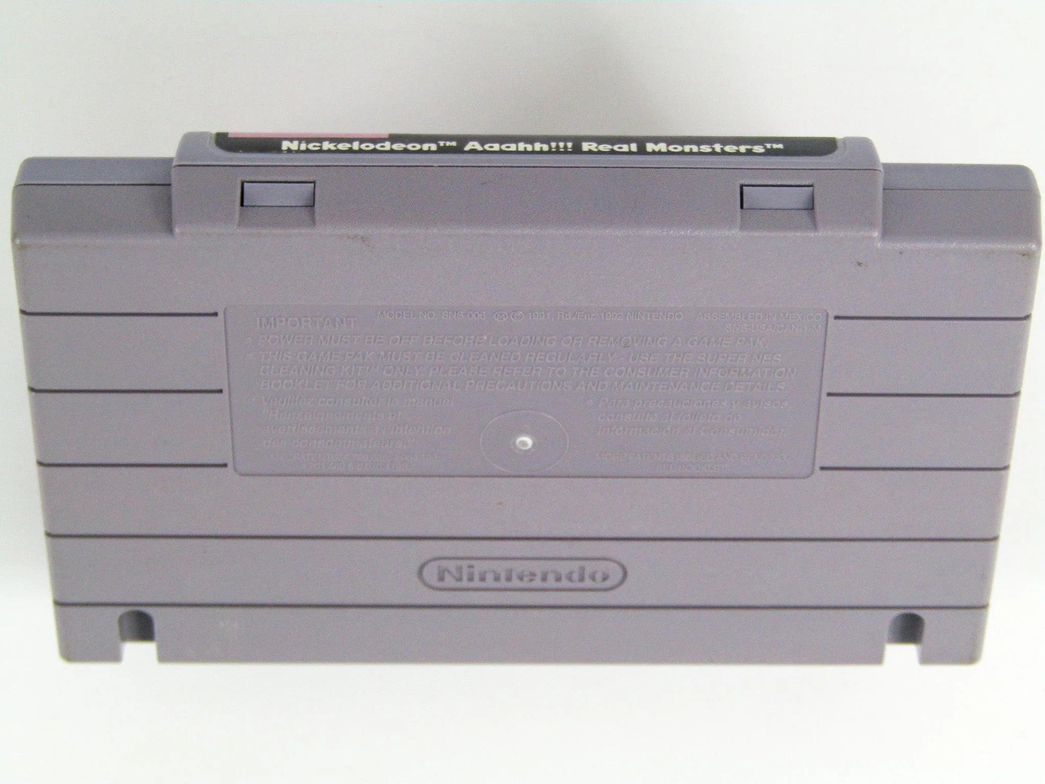 AAAHH Real Monsters (Super Nintendo / SNES) - Image 2