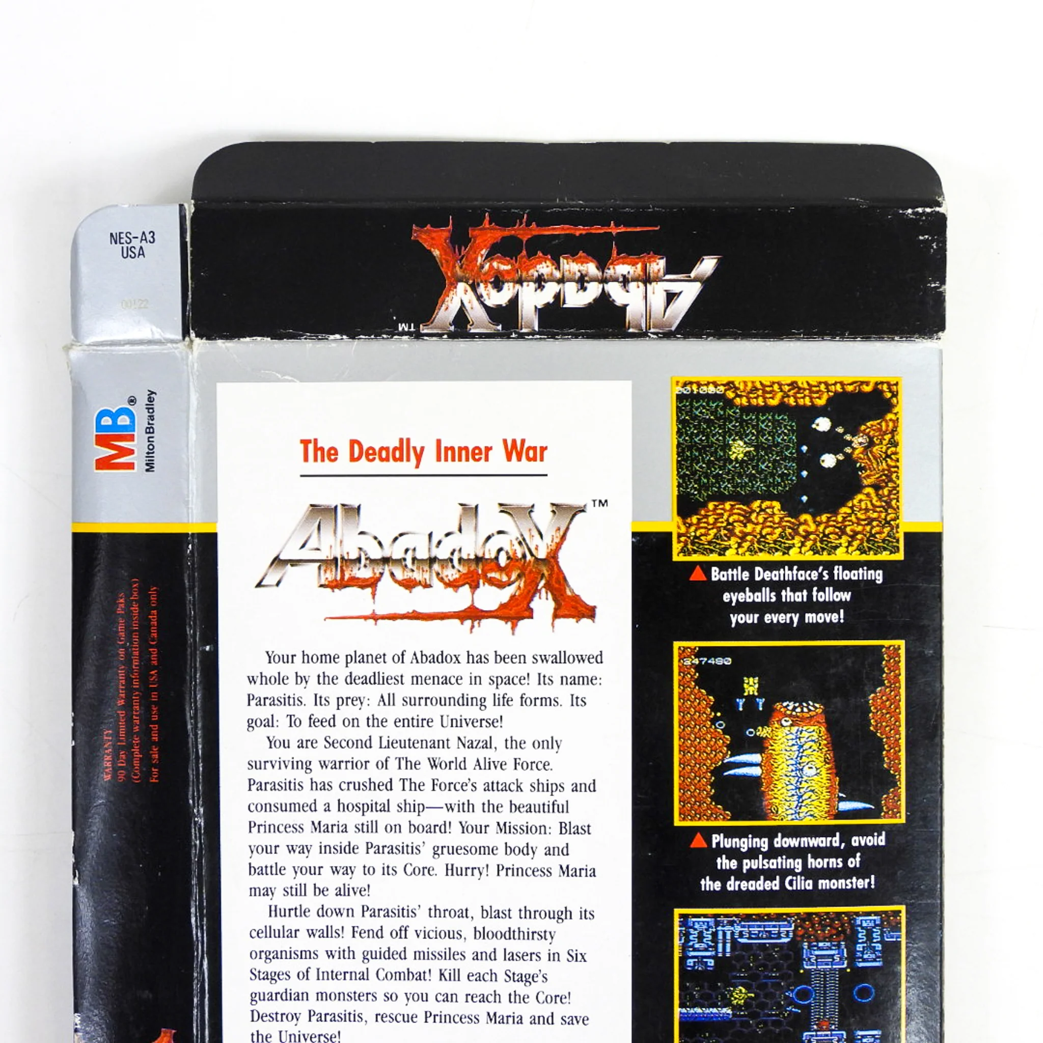 Abadox [Box] (Nintendo / NES) - Image 2