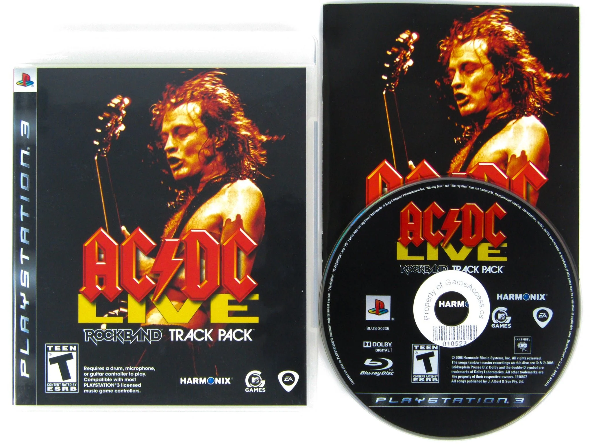 AC/DC Live Rock Band Track Pack (PlayStation 3 / PS3) - Image 2