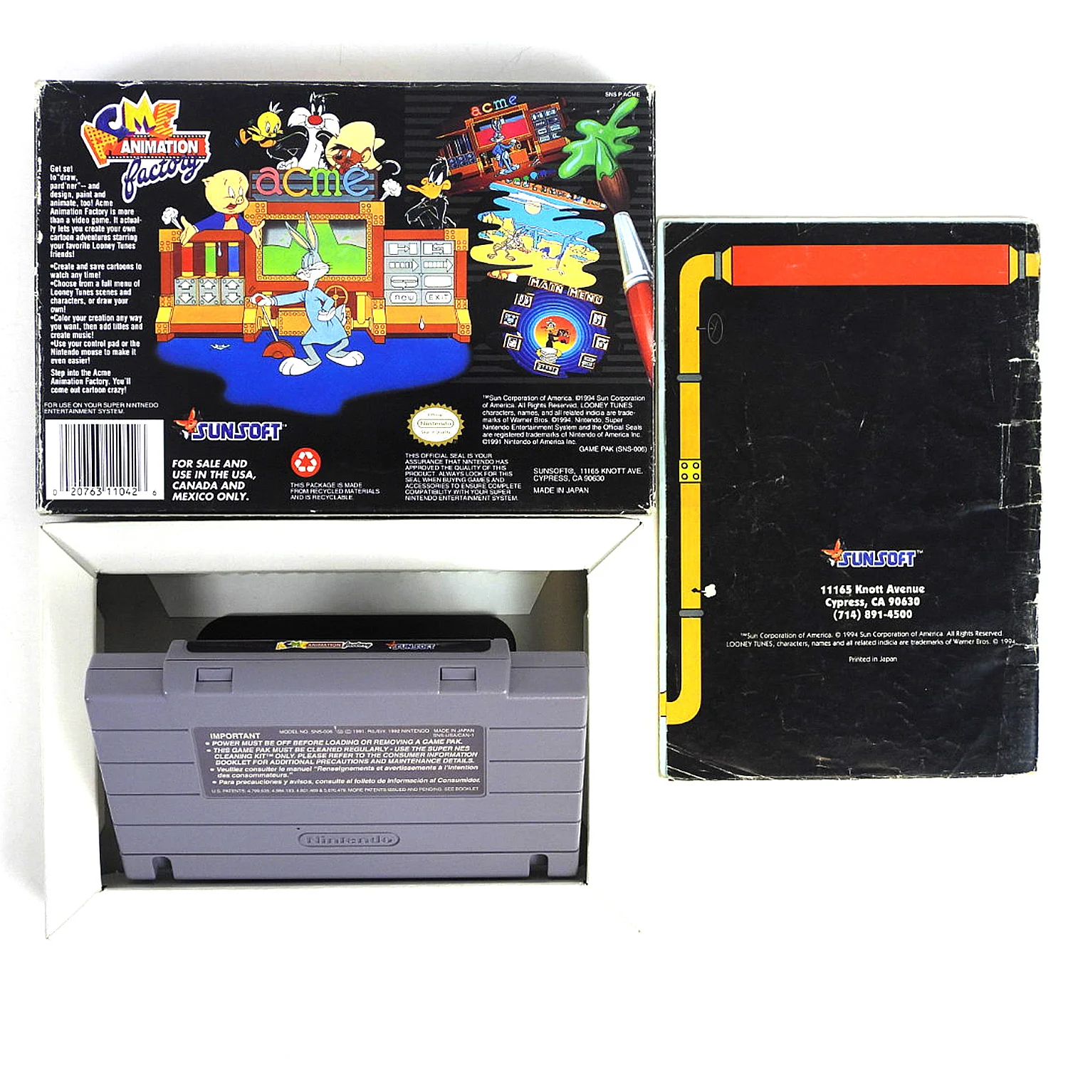 ACME Animation Factory (Super Nintendo / SNES) - Image 2