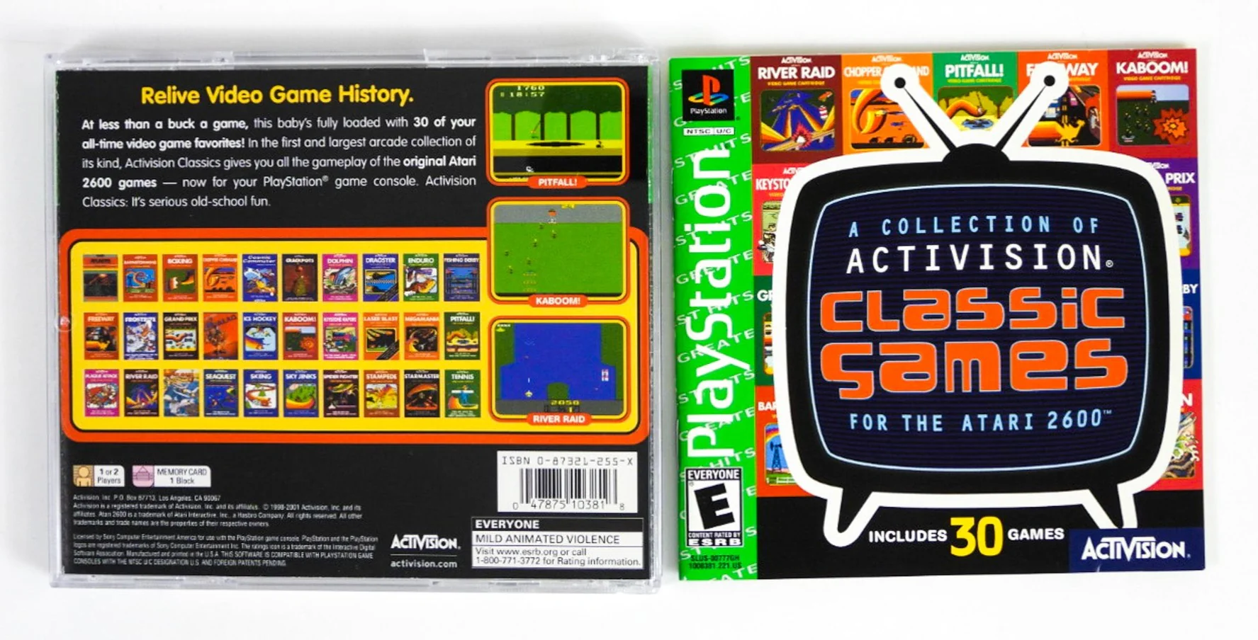 Activision Classics [Greatest Hits] (PlayStation / PS1) - Image 2