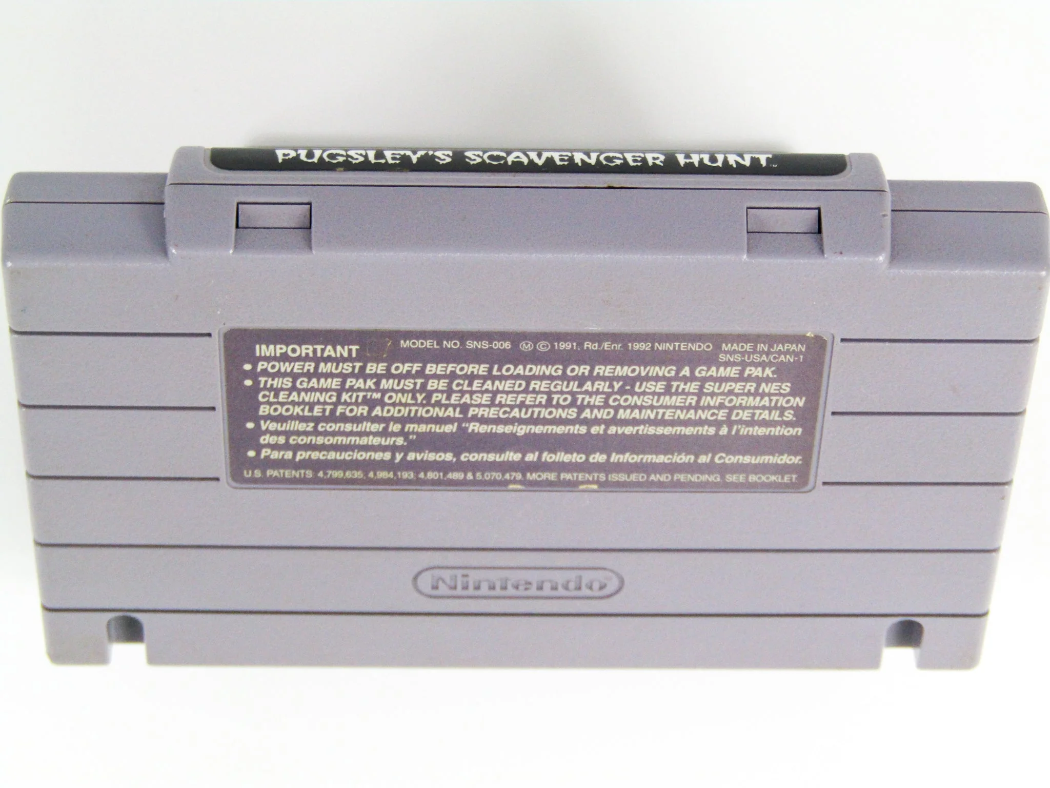 Addams Family Pugsley's Scavenger Hunt (Super Nintendo / SNES) - Image 6