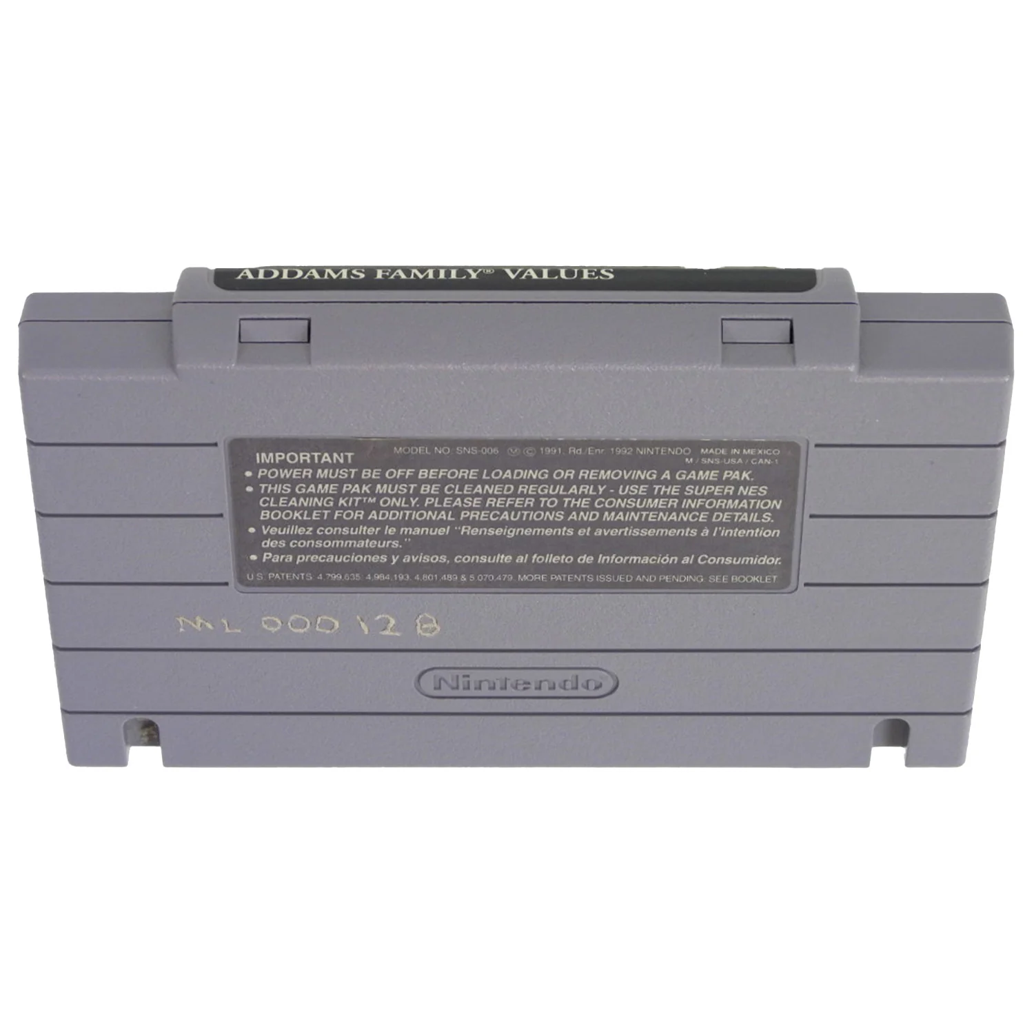 Addams Family Values (Super Nintendo / SNES) - Image 4
