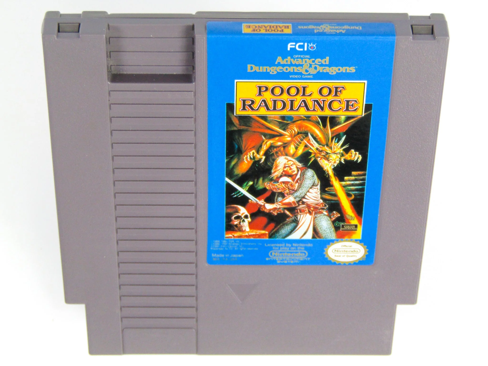Advanced Dungeons & Dragons: Pool Of Radiance (Nintendo / NES)