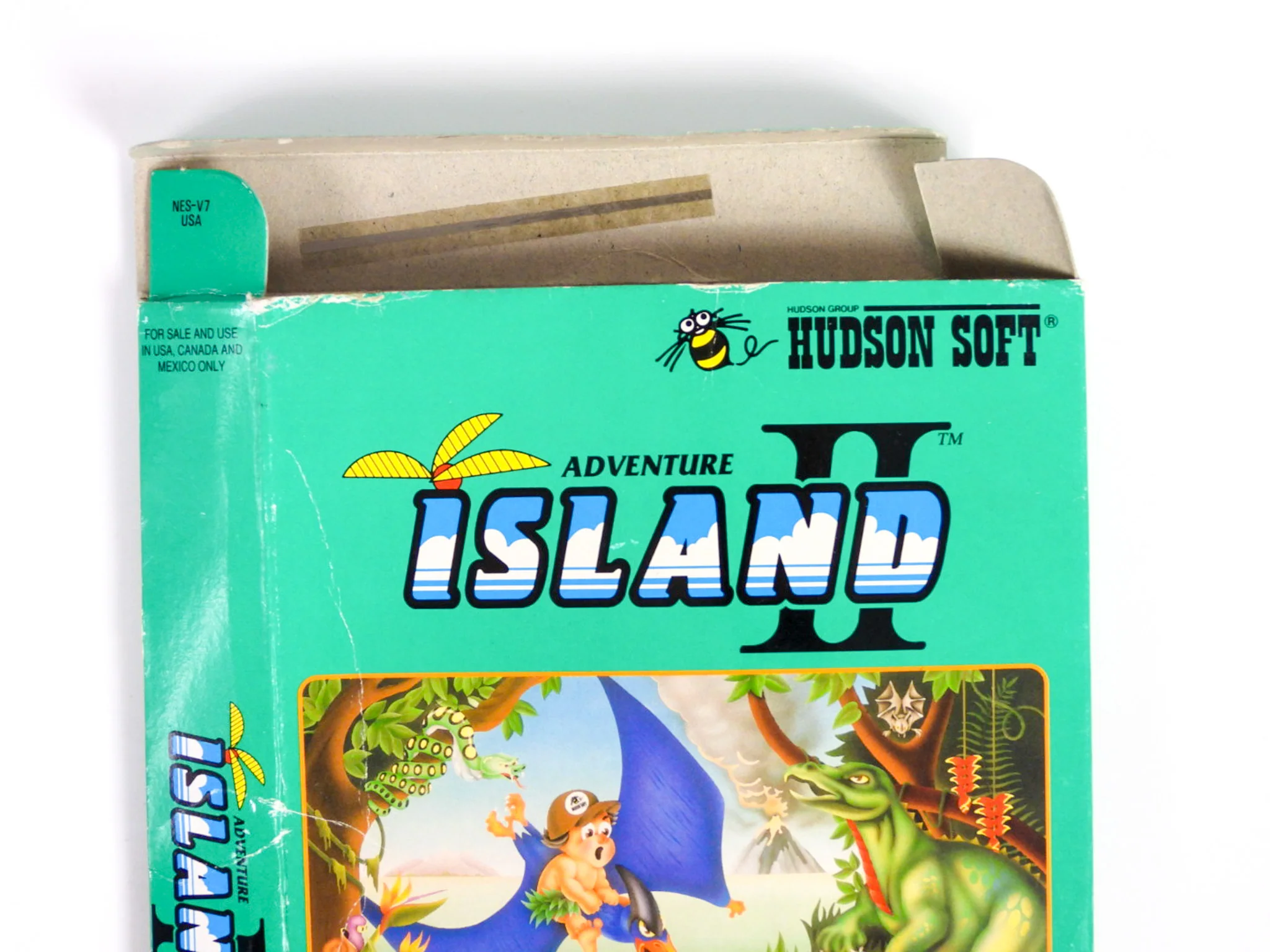 Adventure Island II 2 [Box] (Nintendo / NES) - Image 3