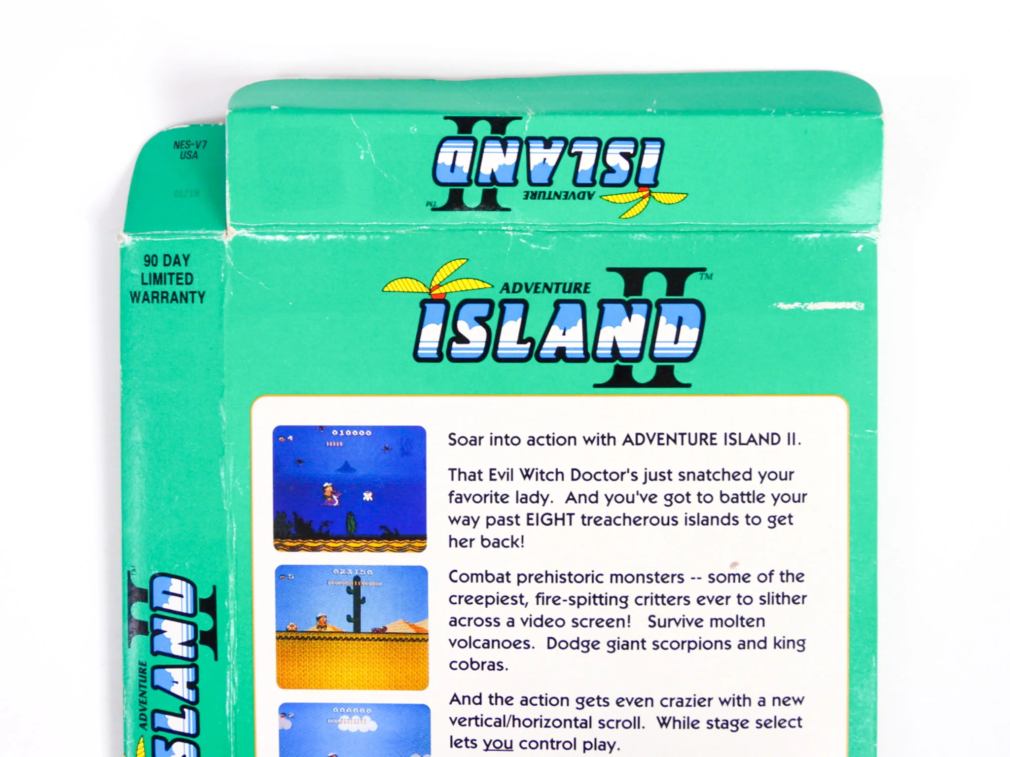 Adventure Island II 2 [Box] (Nintendo / NES) - Image 5