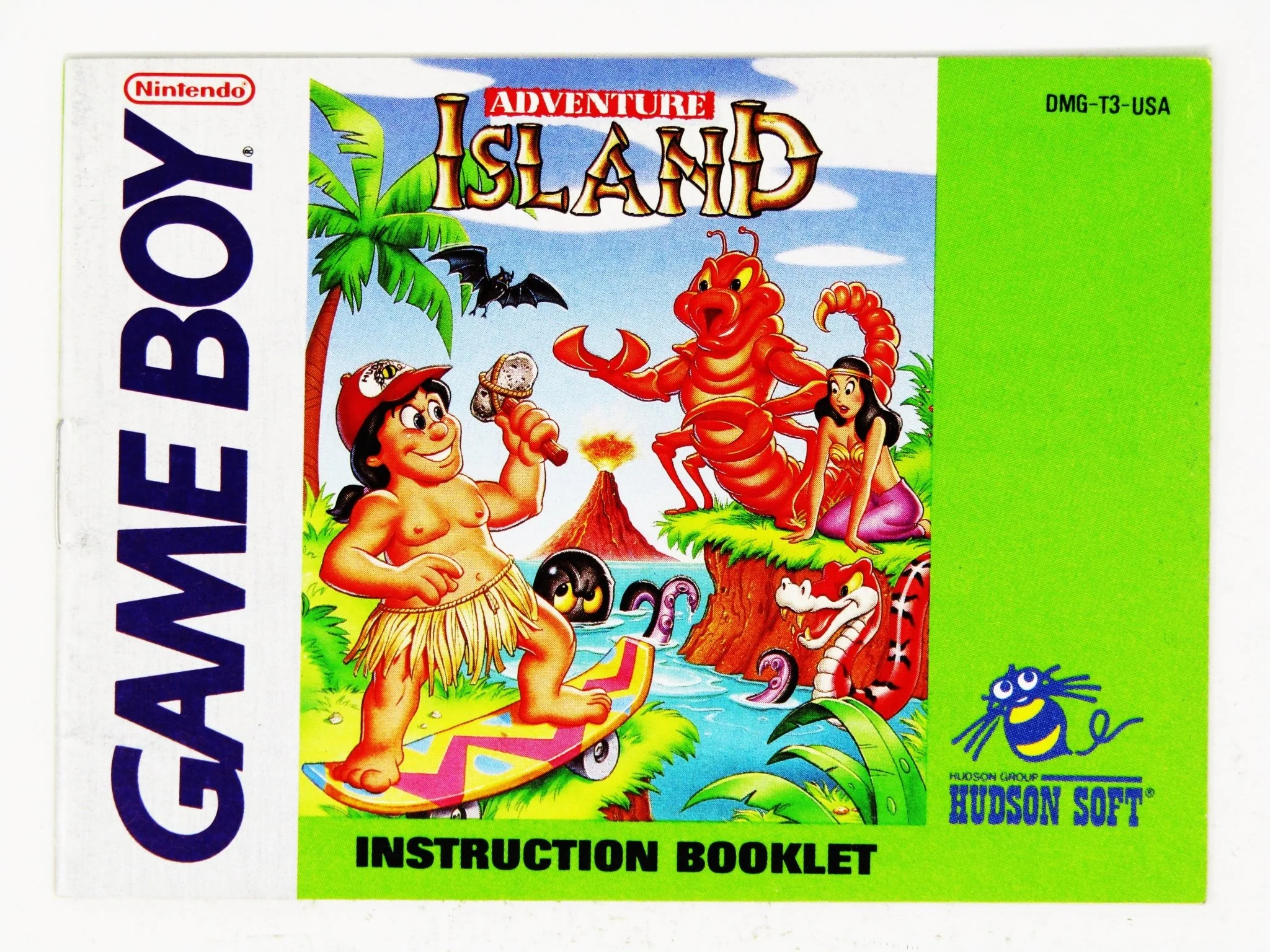 Adventure Island [Manual] (Nintendo Game Boy)