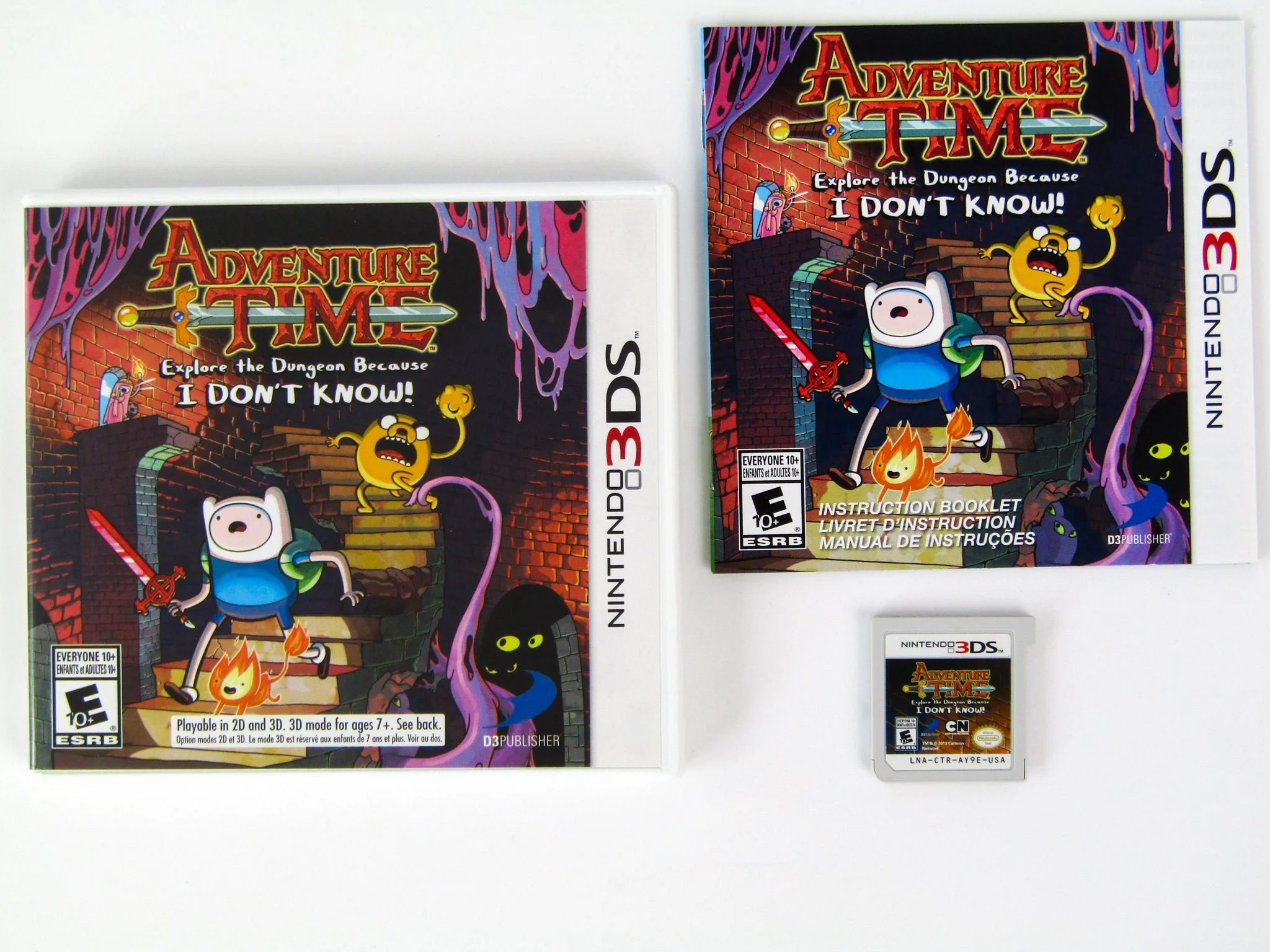 Adventure Time: Explore The Dungeon Because I Don't Know (Nintendo 3DS)