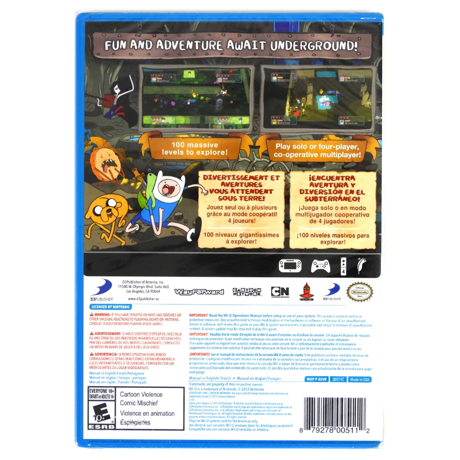 Adventure Time: Explore the Dungeon Because I Don't Know (Nintendo Wii U) - Image 4