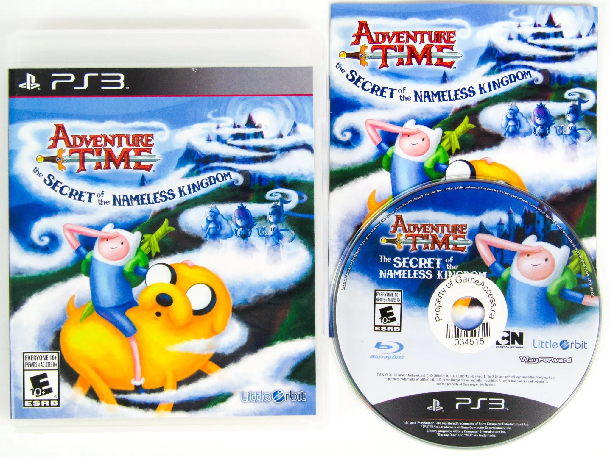 Adventure Time: The Secret Of The Nameless Kingdom (PlayStation 3 / PS3) - Image 2