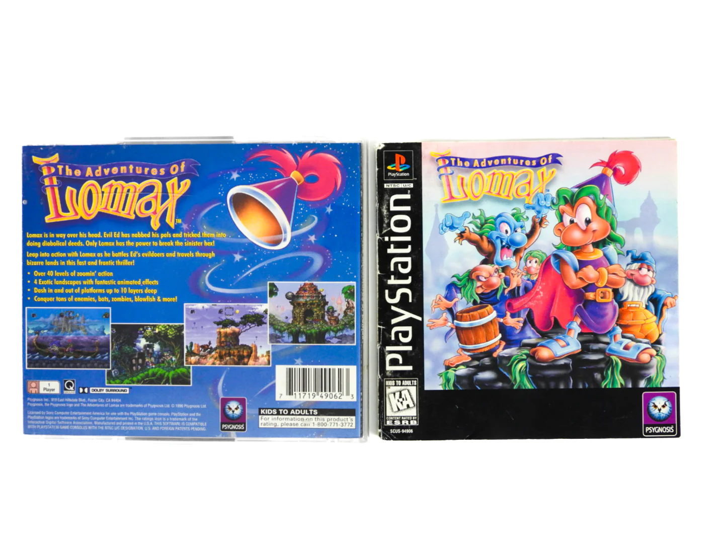 Adventures of Lomax (PlayStation / PS1) - Image 2