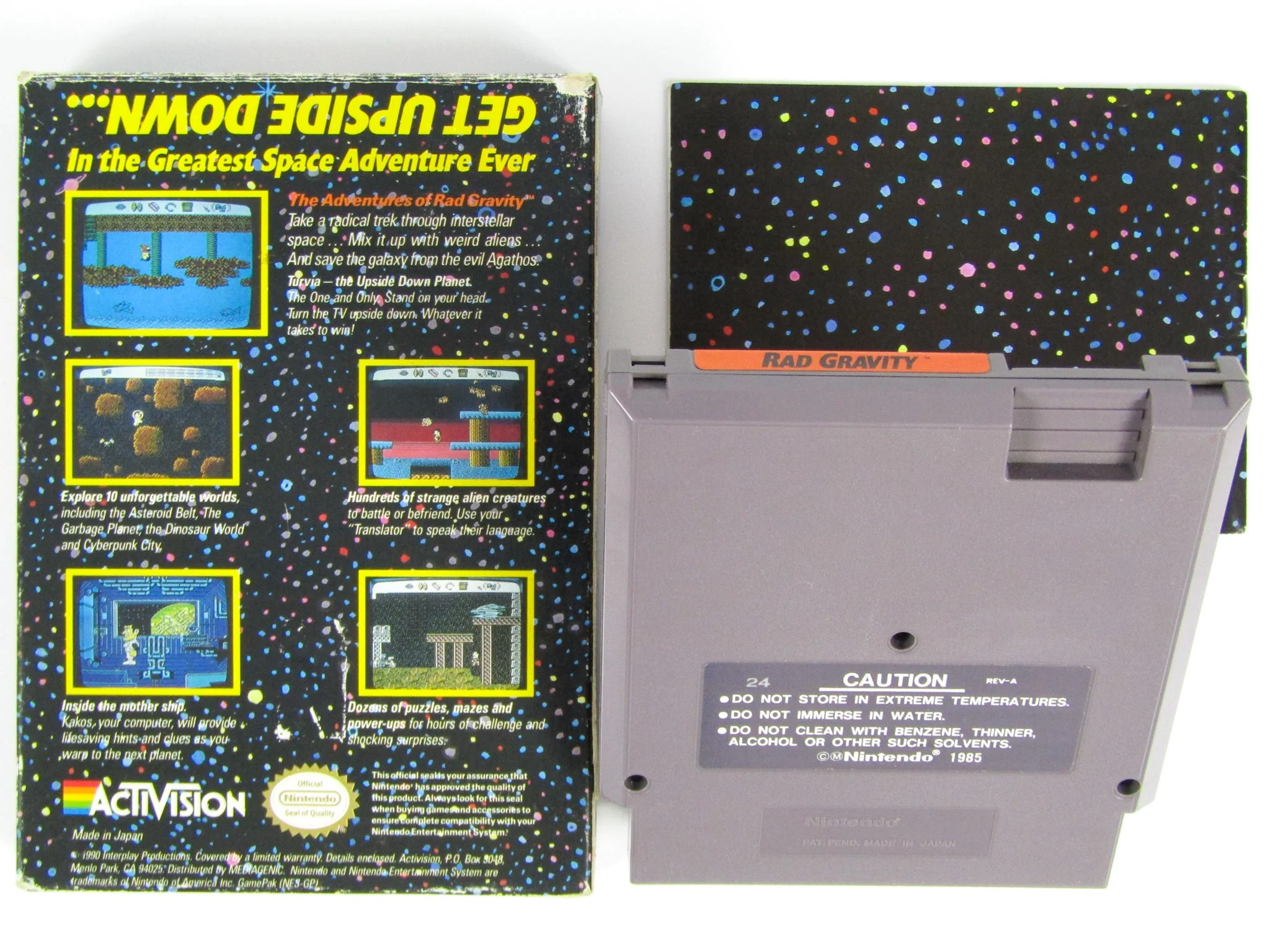 Adventures Of Rad Gravity (Nintendo / NES) - Image 2