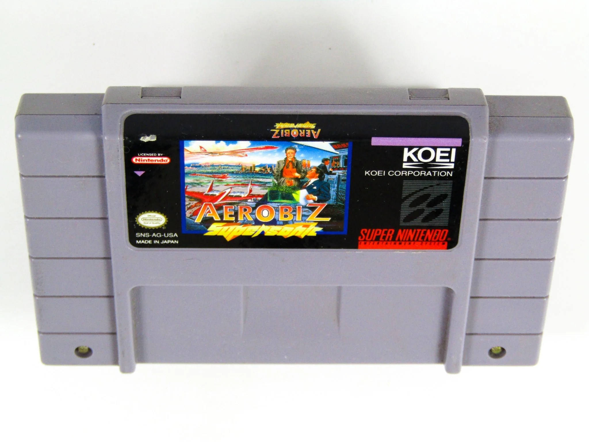 Aerobiz Supersonic (Super Nintendo / SNES) - Image 5