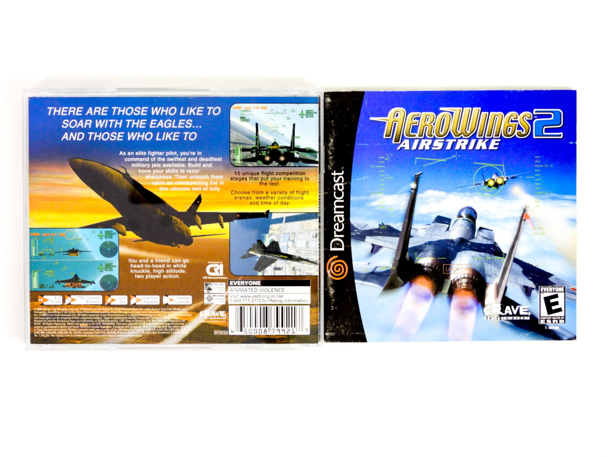 AeroWings 2 Air Strike (Sega Dreamcast) - Image 2