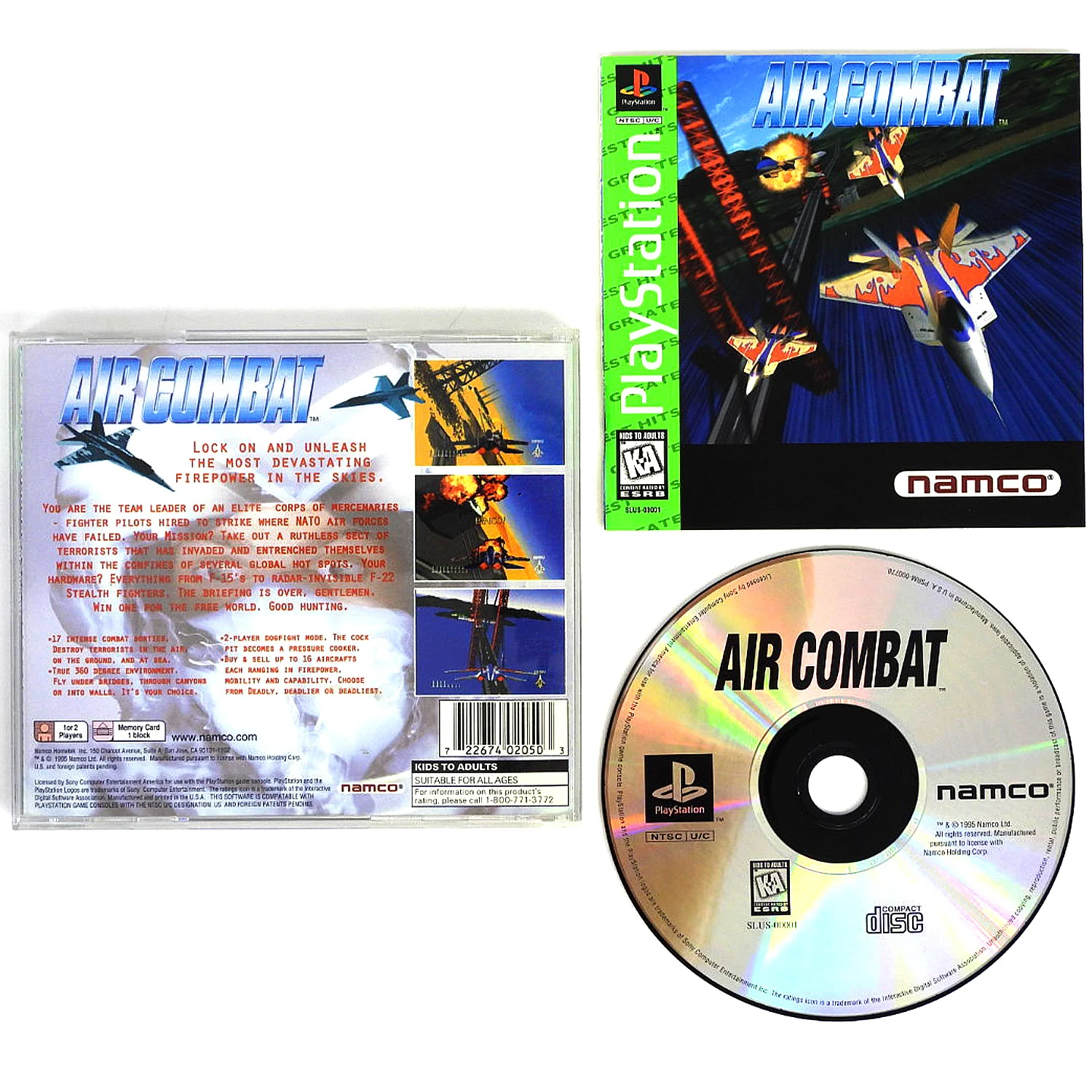 Air Combat [Greatest Hits] (PlayStation / PS1) - Image 6