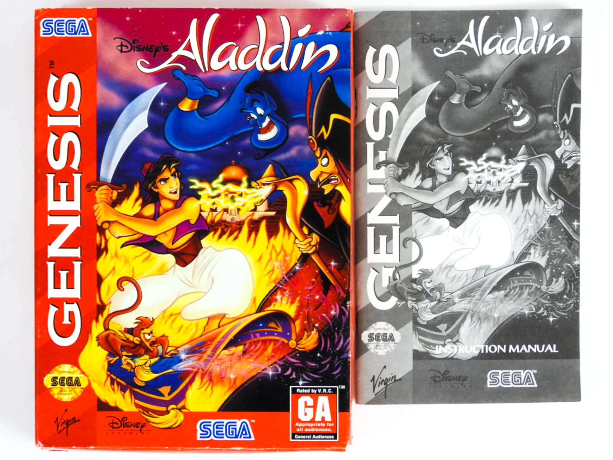Aladdin [Cardboard Box] (Sega Genesis) - Image 2