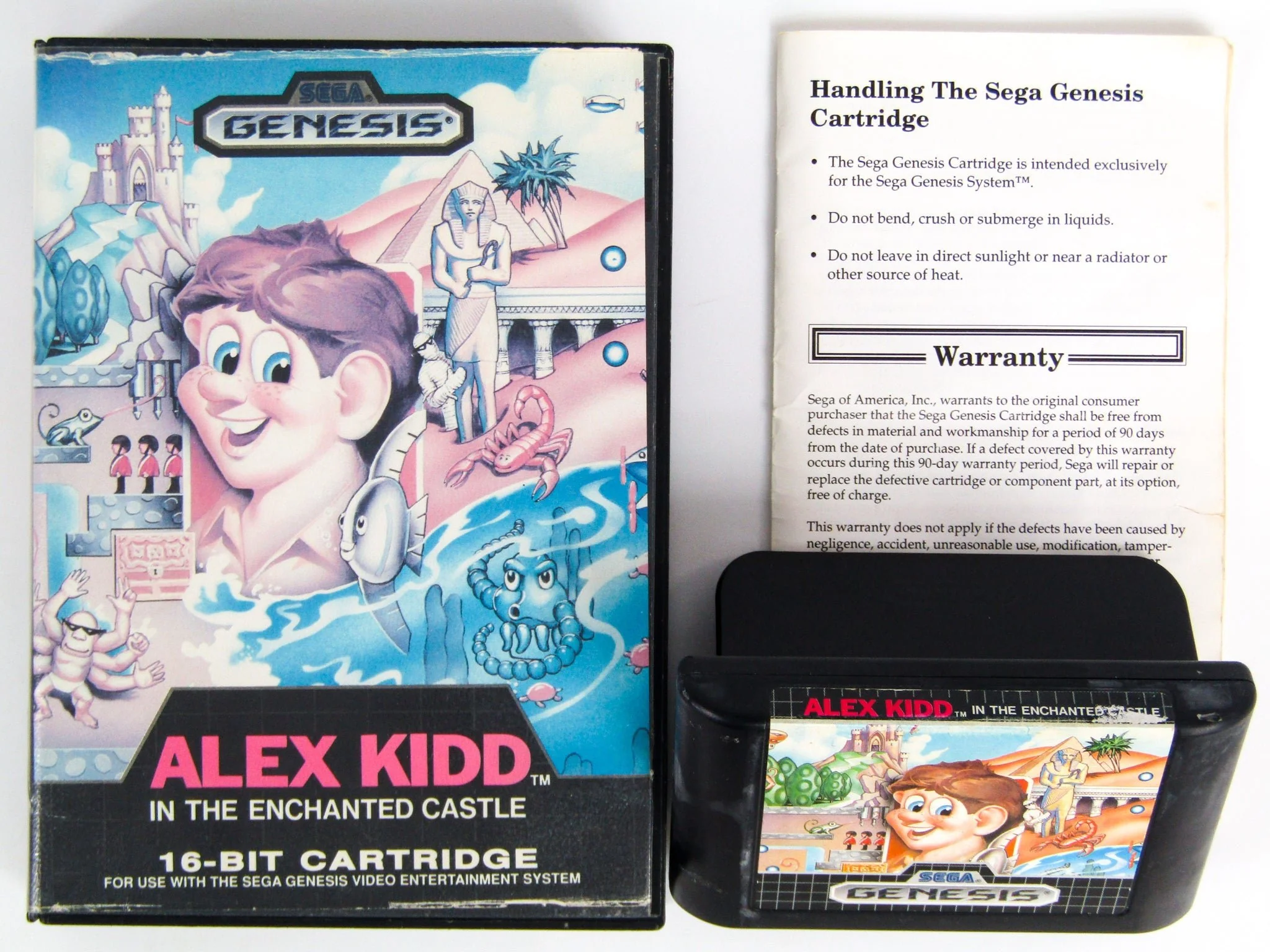 Alex Kidd in The Enchanted Castle (Sega Genesis) - Image 2