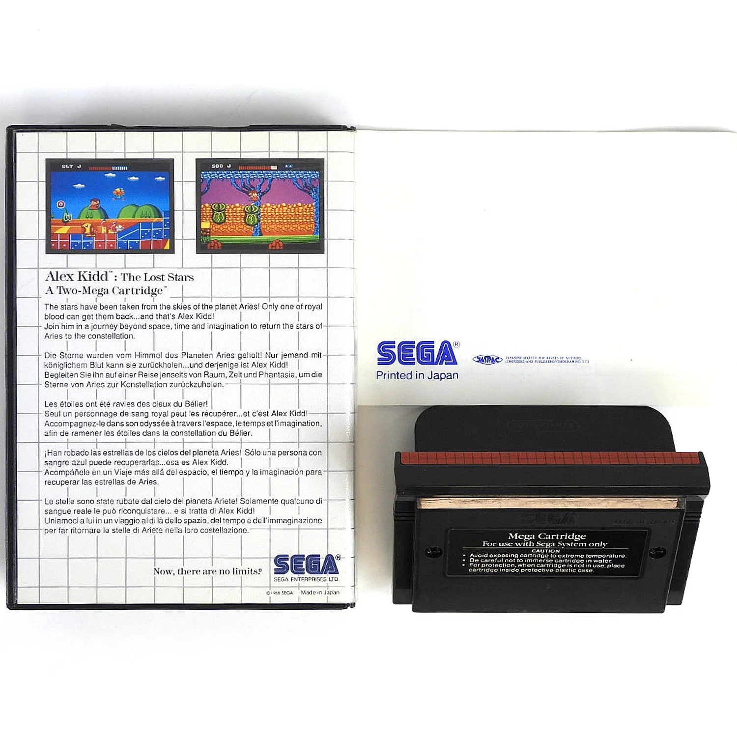 Alex Kidd The Lost Stars [PAL] (Sega Master System) - Image 2
