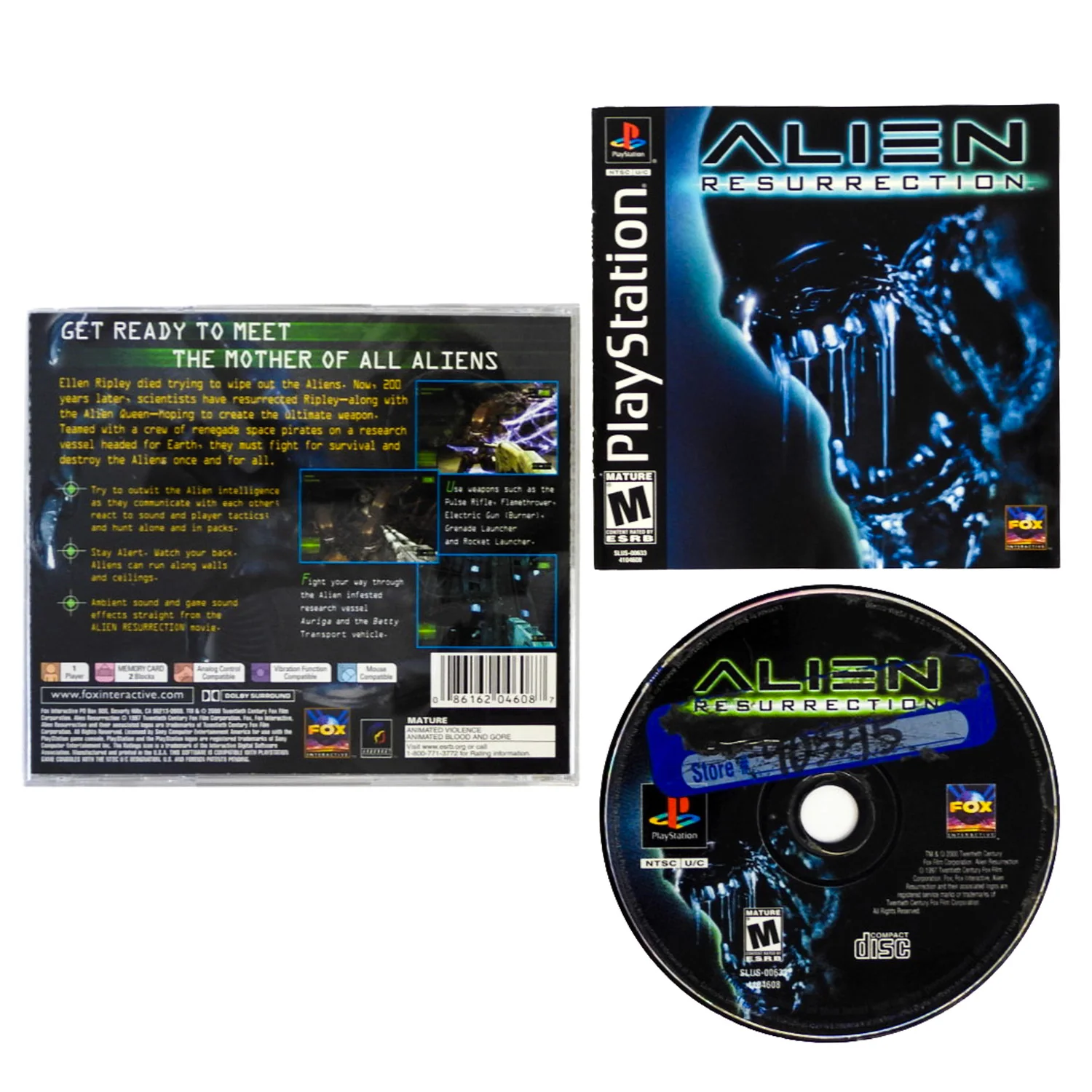 Alien Resurrection (PlayStation / PS1) - Image 4