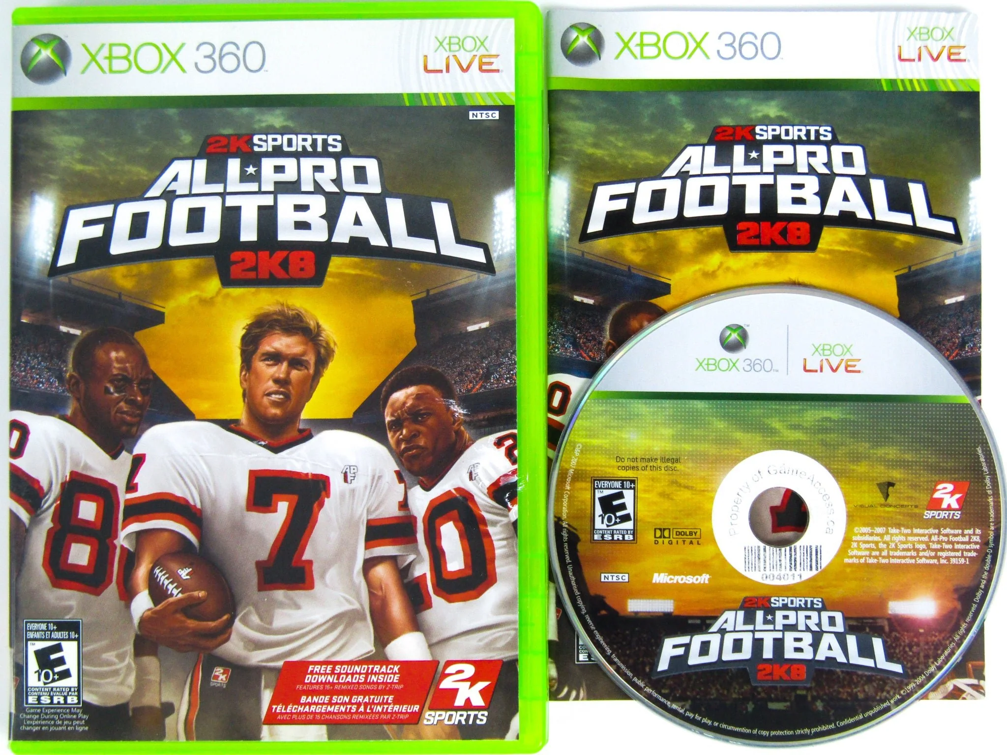 All Pro Football 2K8 (Xbox 360) - Image 2