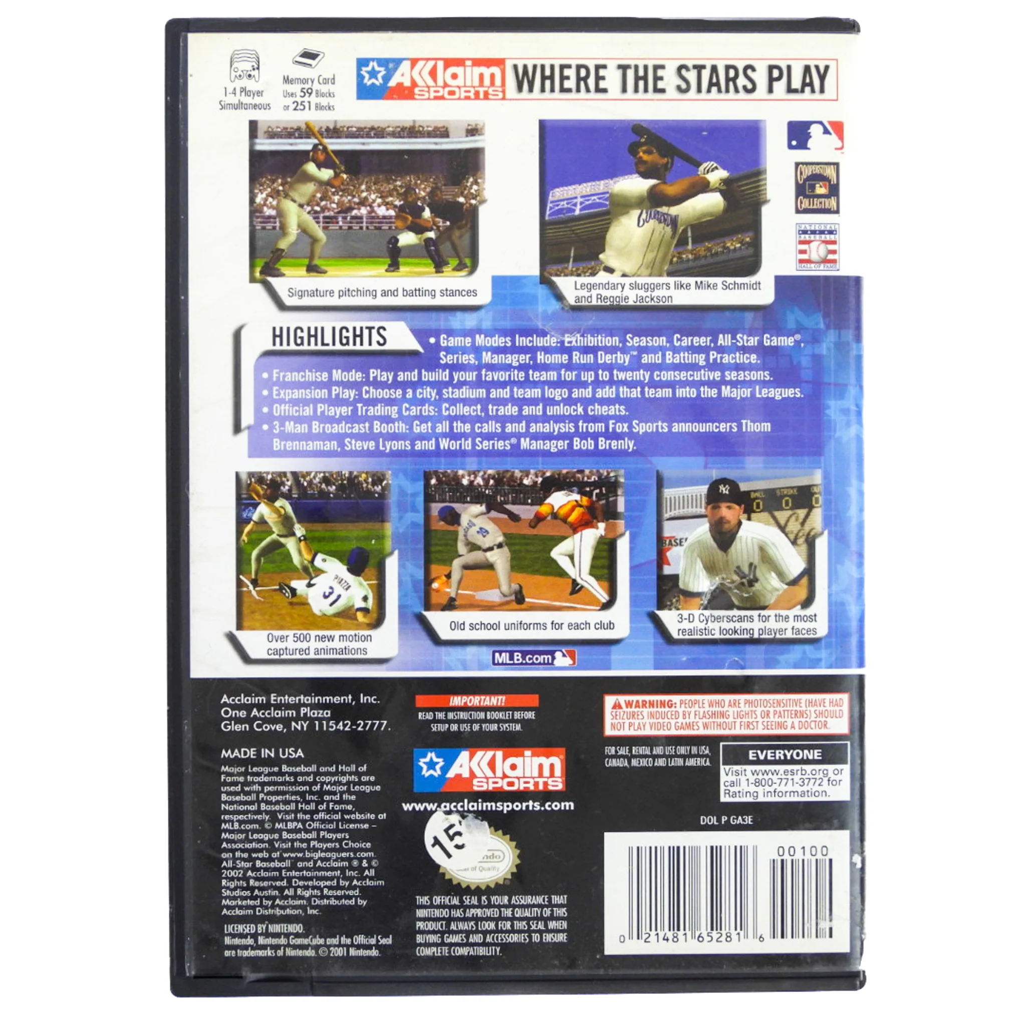 All-Star Baseball 2003 (Nintendo GameCube) - Image 4