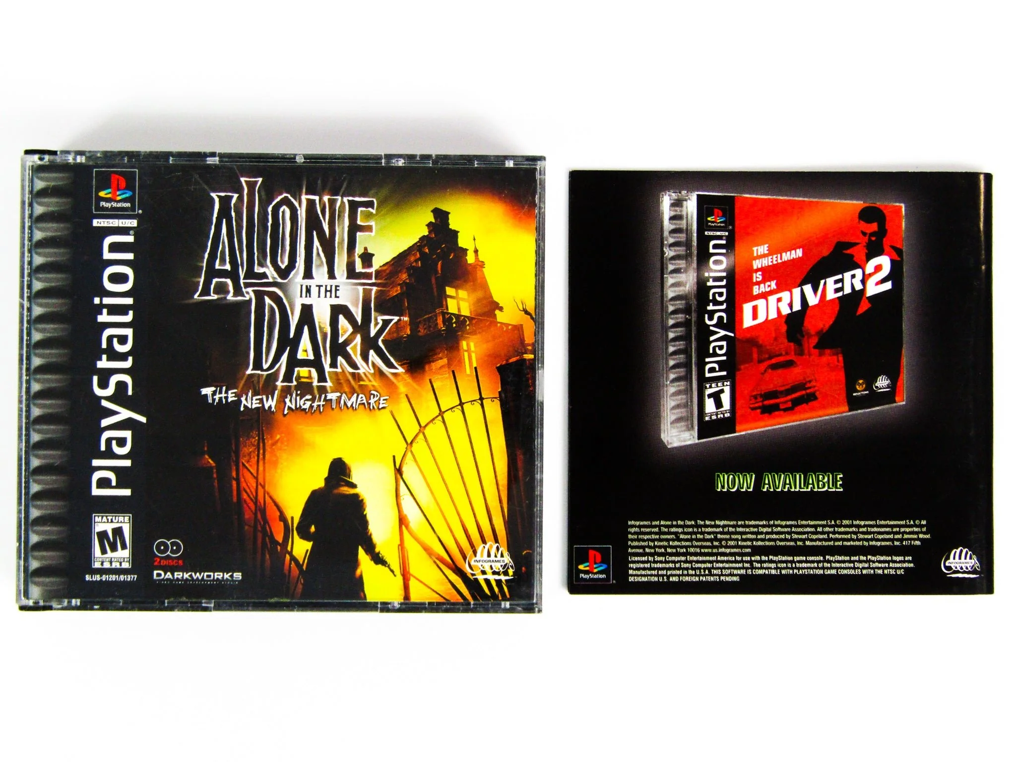 Alone In The Dark The New Nightmare (PlayStation / PS1) - Image 3