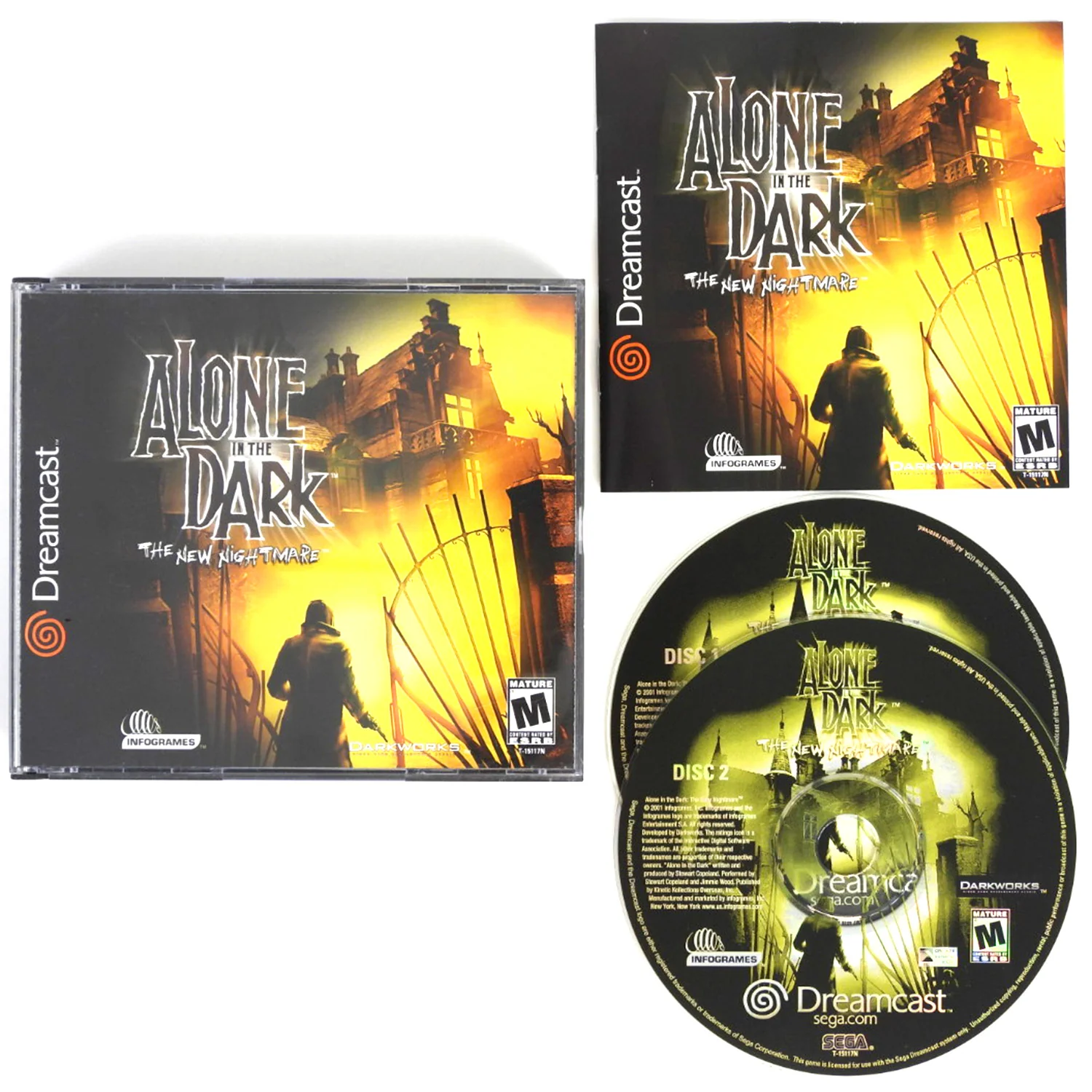 Alone In The Dark The New Nightmare (Sega Dreamcast)