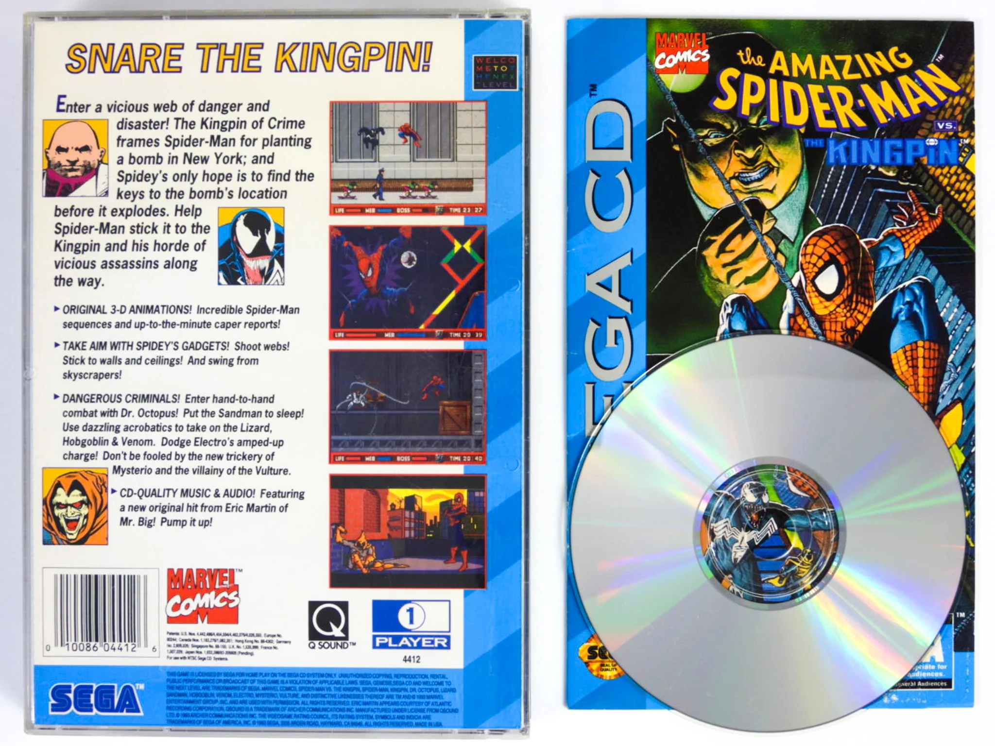 Amazing Spider-Man Vs. The Kingpin (Sega CD) - Image 4