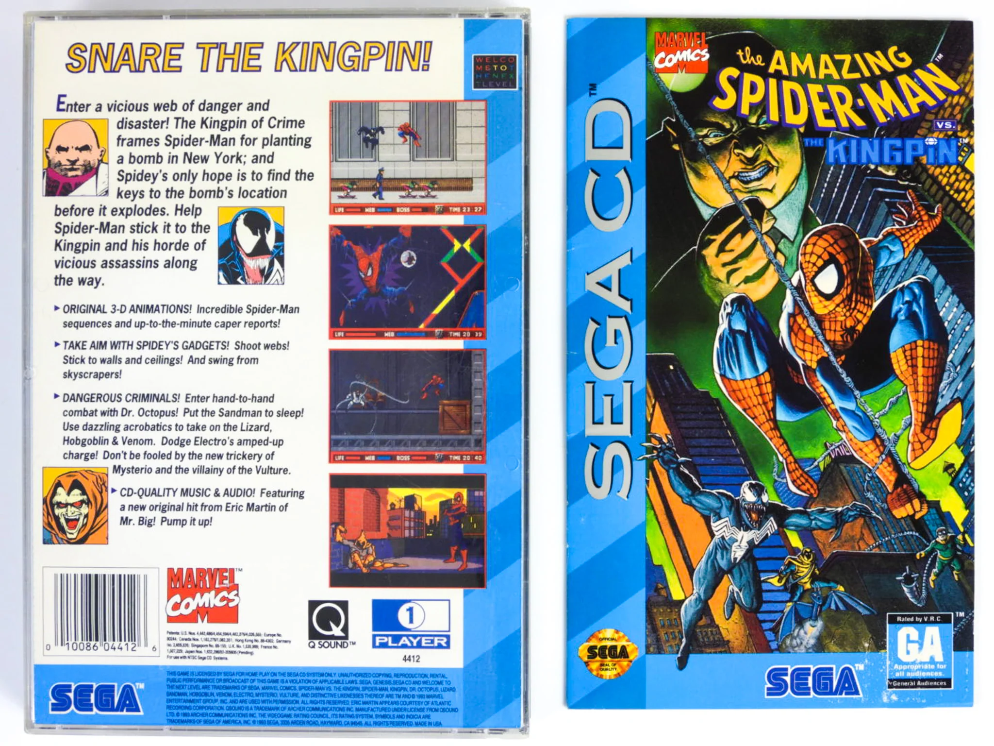 Amazing Spider-Man Vs. The Kingpin (Sega CD) - Image 5