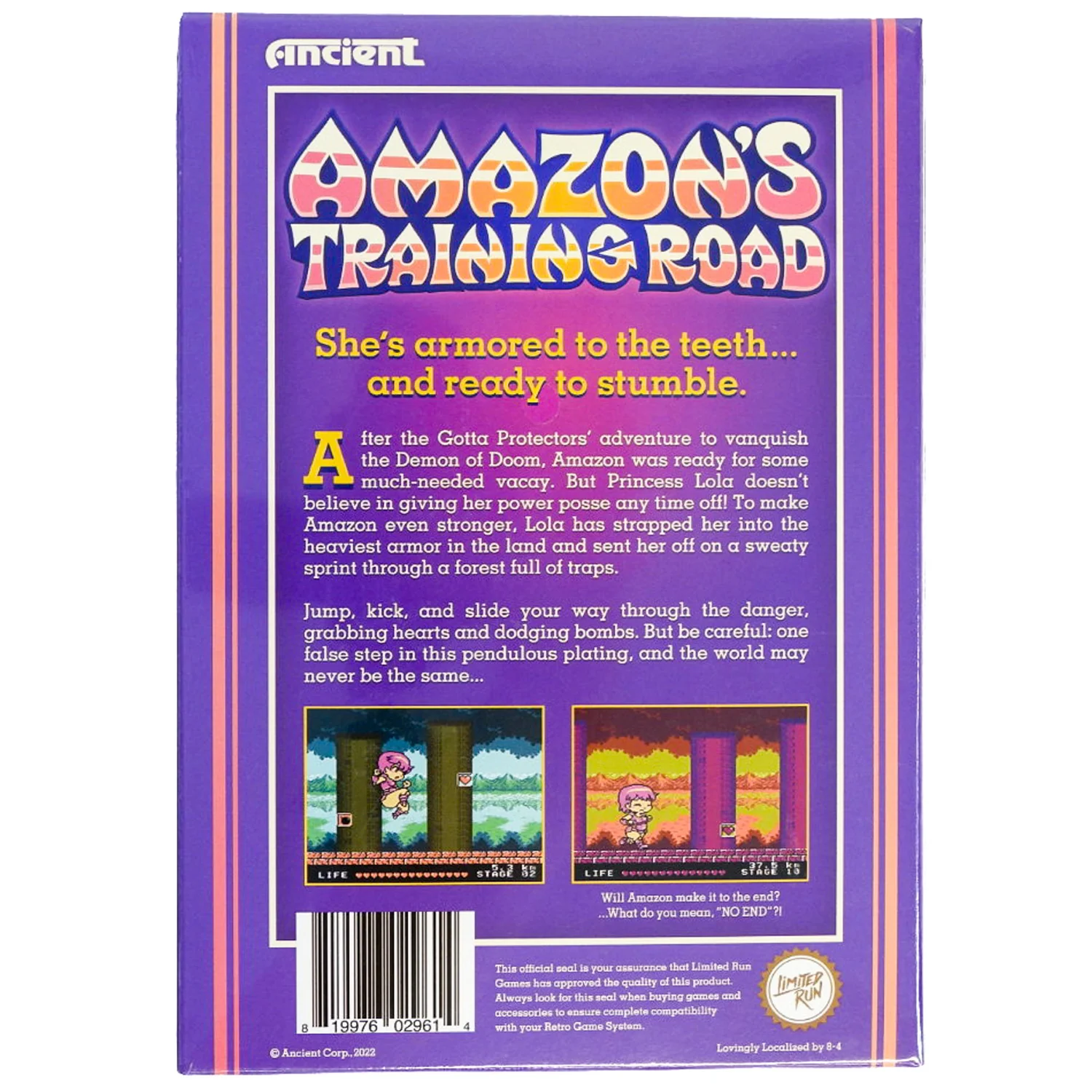 Amazon's Training Road [Homebrew] [Limited Run Games] (Nintendo / NES) - Image 2