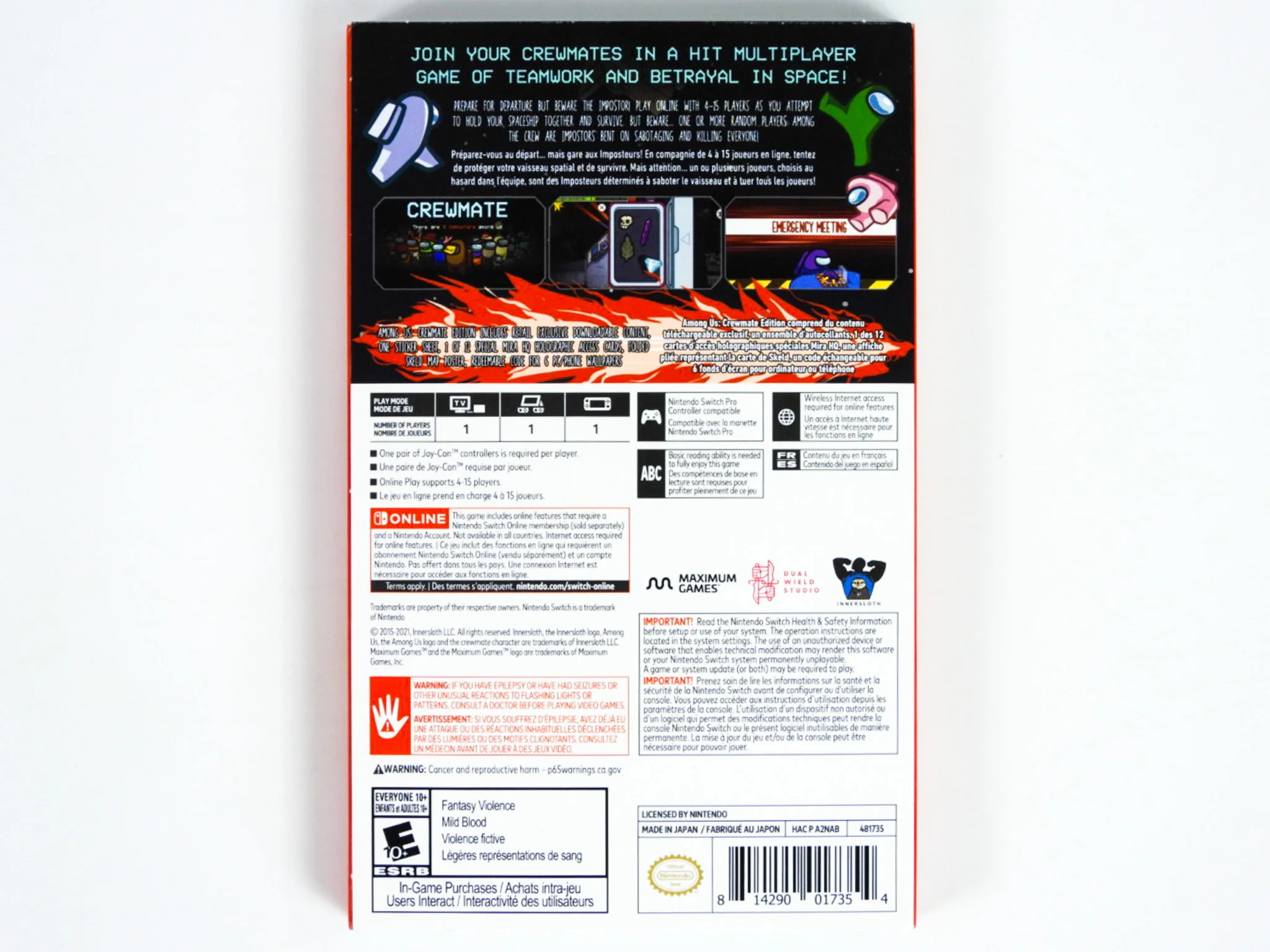 Among Us [Crewmate Edition] (Nintendo Switch) - Image 2