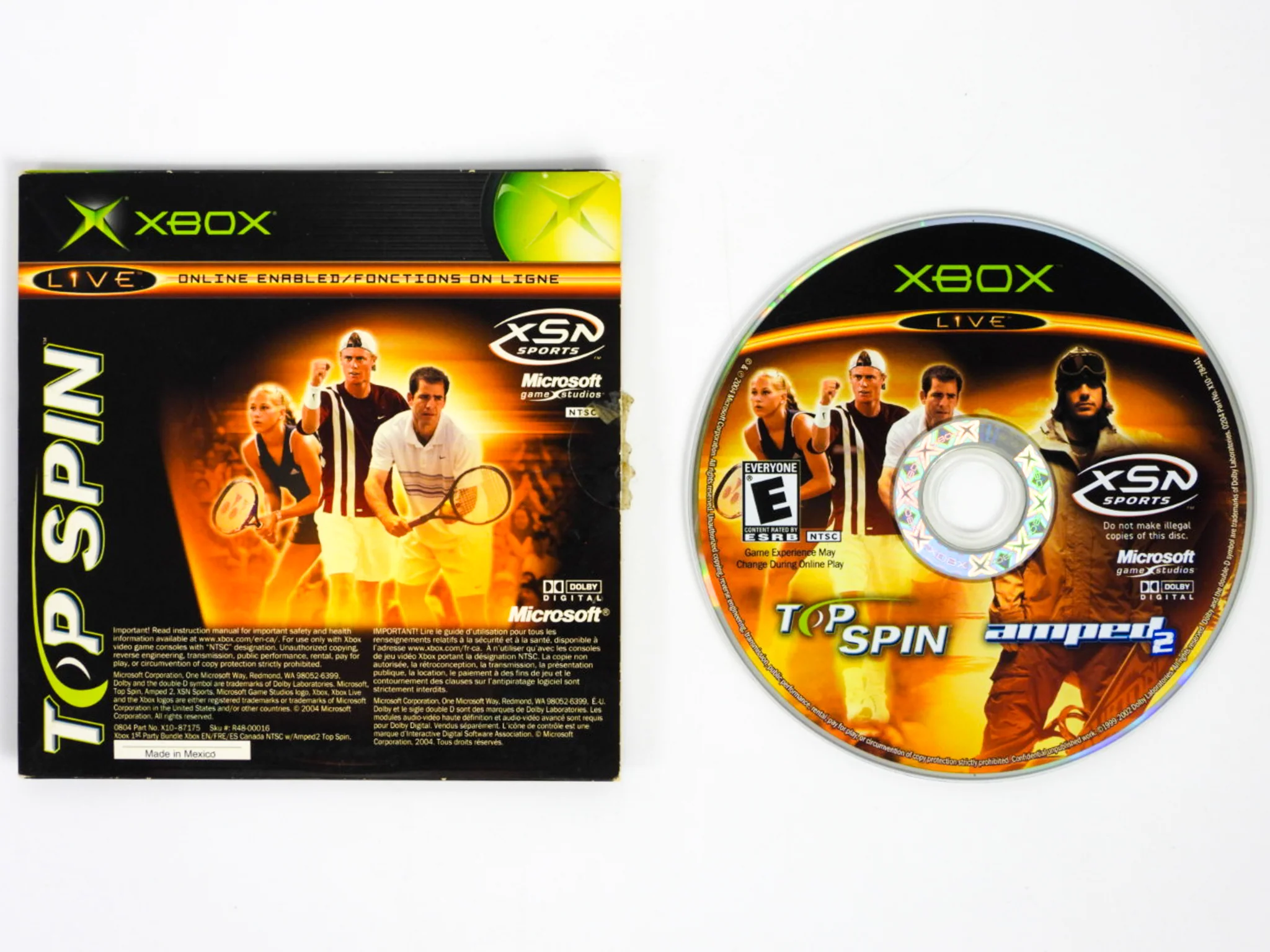 Amped 2 & Top Spin 2 Dual Pack [Not For Resale] (Xbox) - Image 3