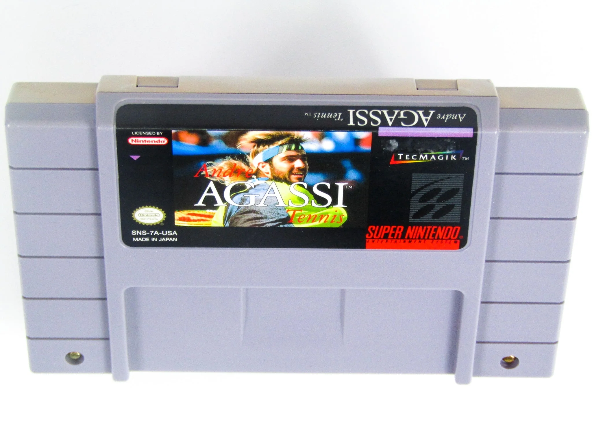 Andre Agassi Tennis (Super Nintendo / SNES) - Image 6