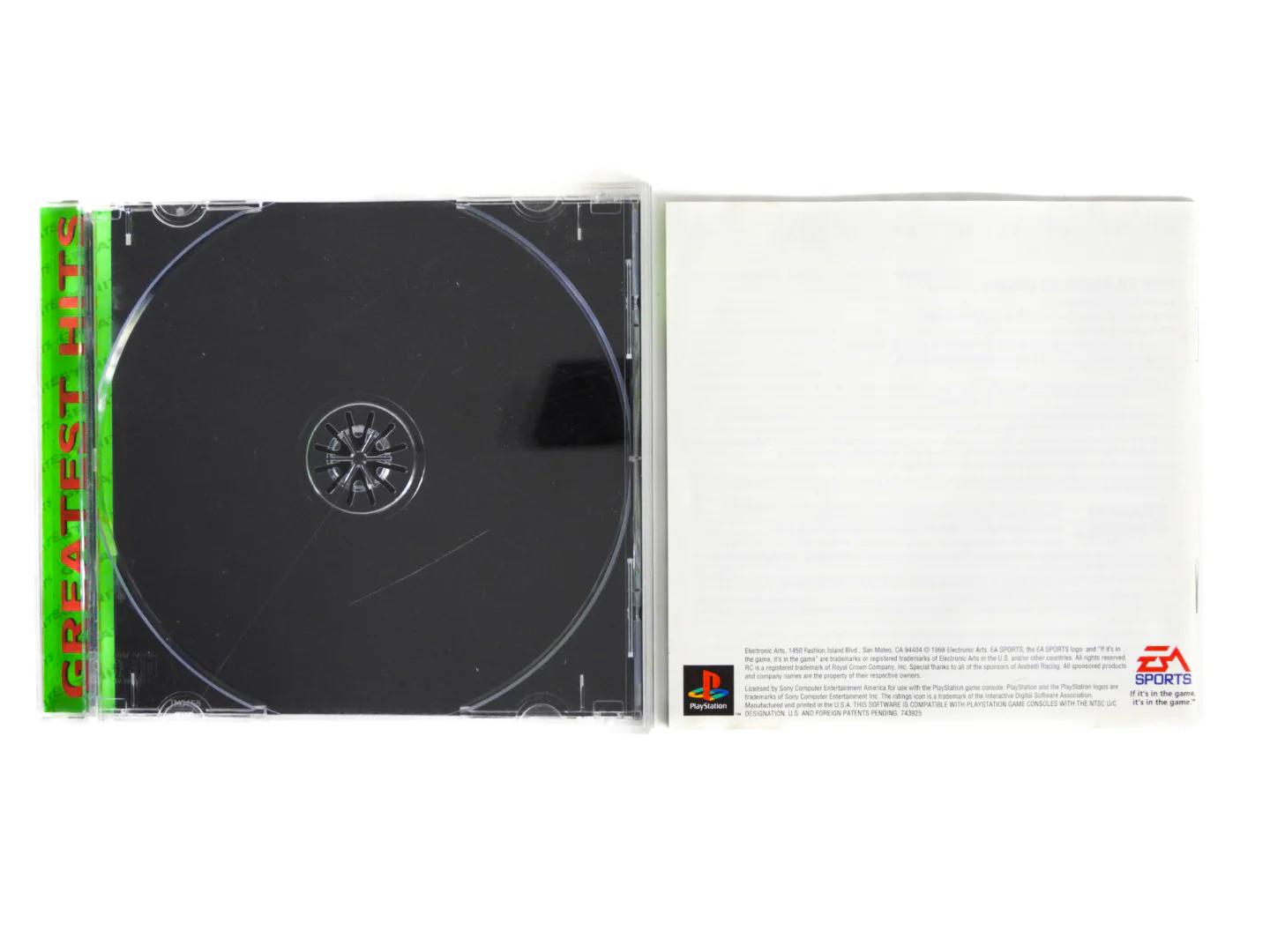 Andretti Racing [Greatest Hits] (PlayStation / PS1) - Image 3