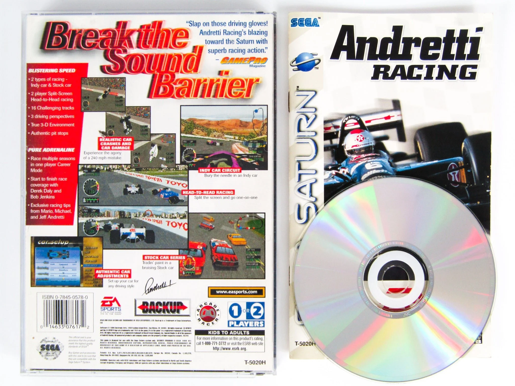 Andretti Racing (Sega Saturn)
