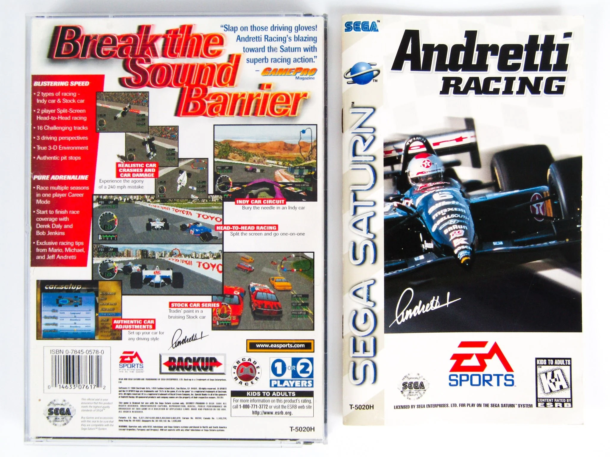 Andretti Racing (Sega Saturn) - Image 2